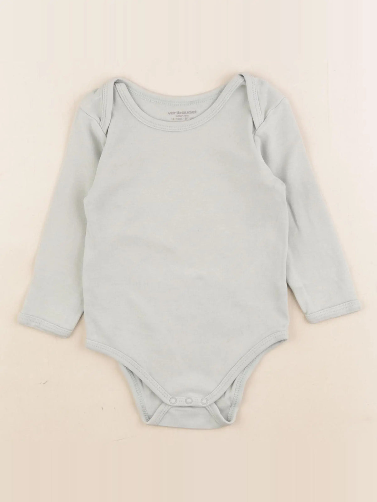 Vertbaudet - body vert - 18 mois