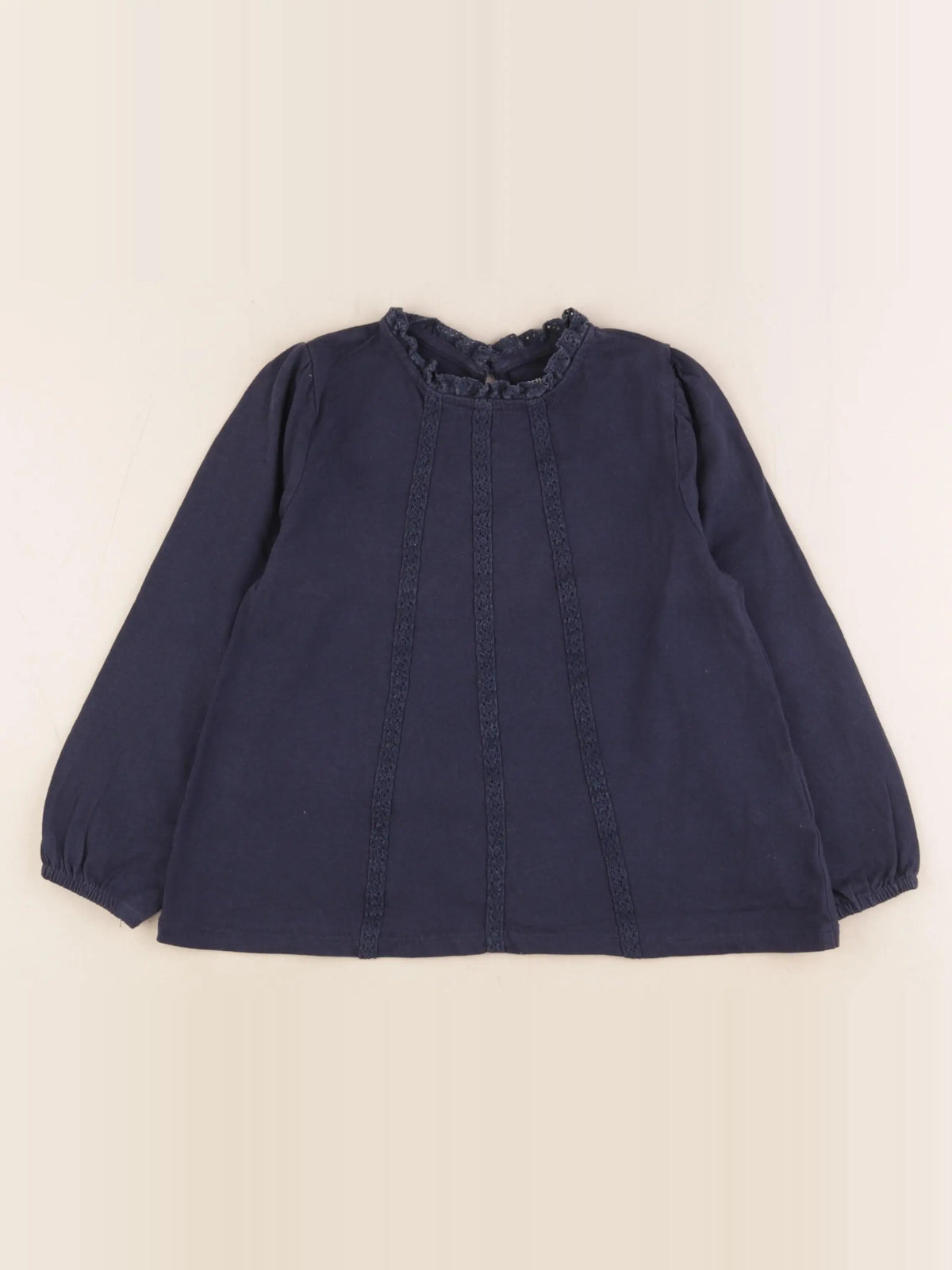 Vertbaudet - tee-shirt bleu - 5 ans