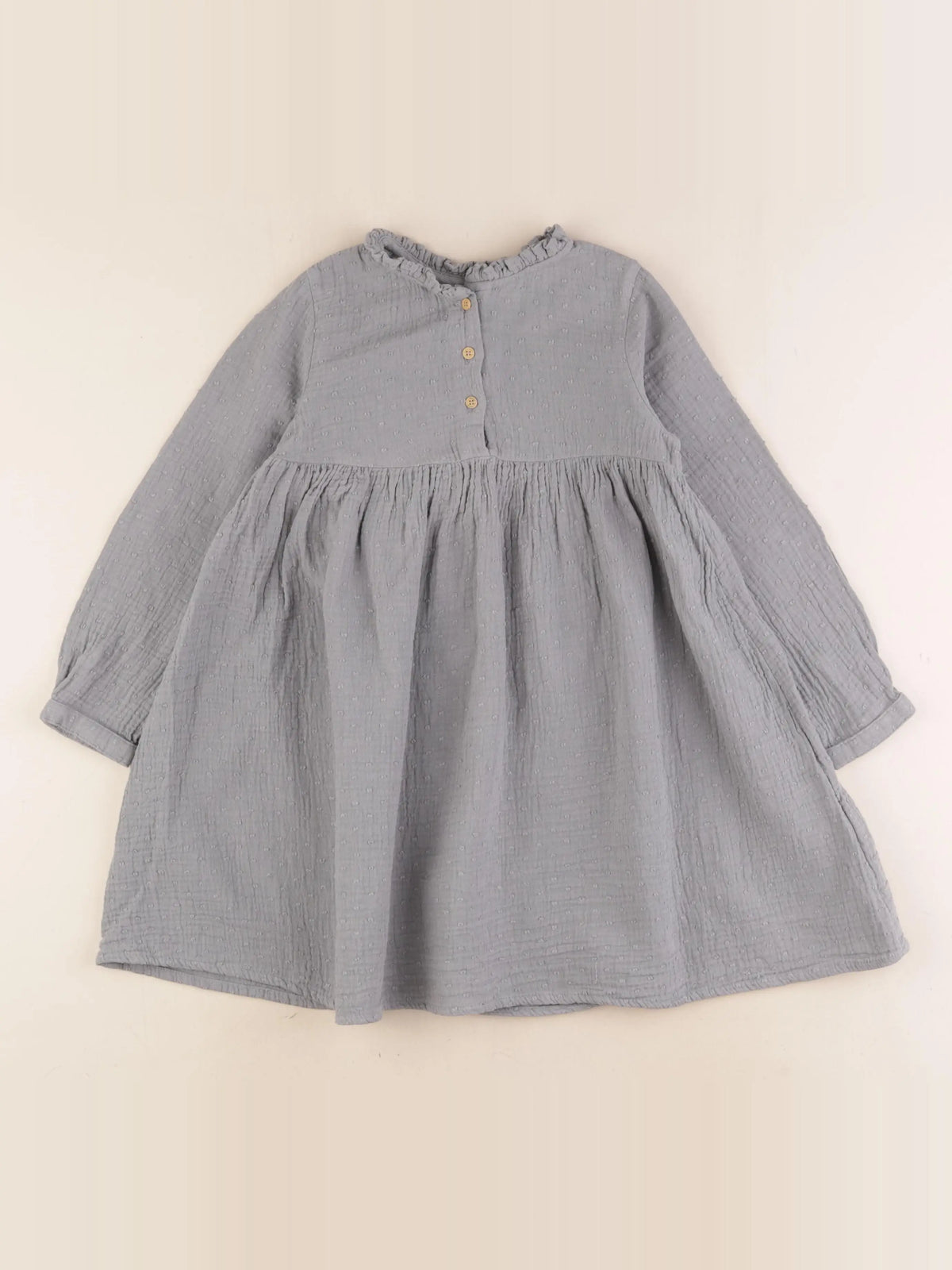 Vertbaudet - robe bleu - 5 ans