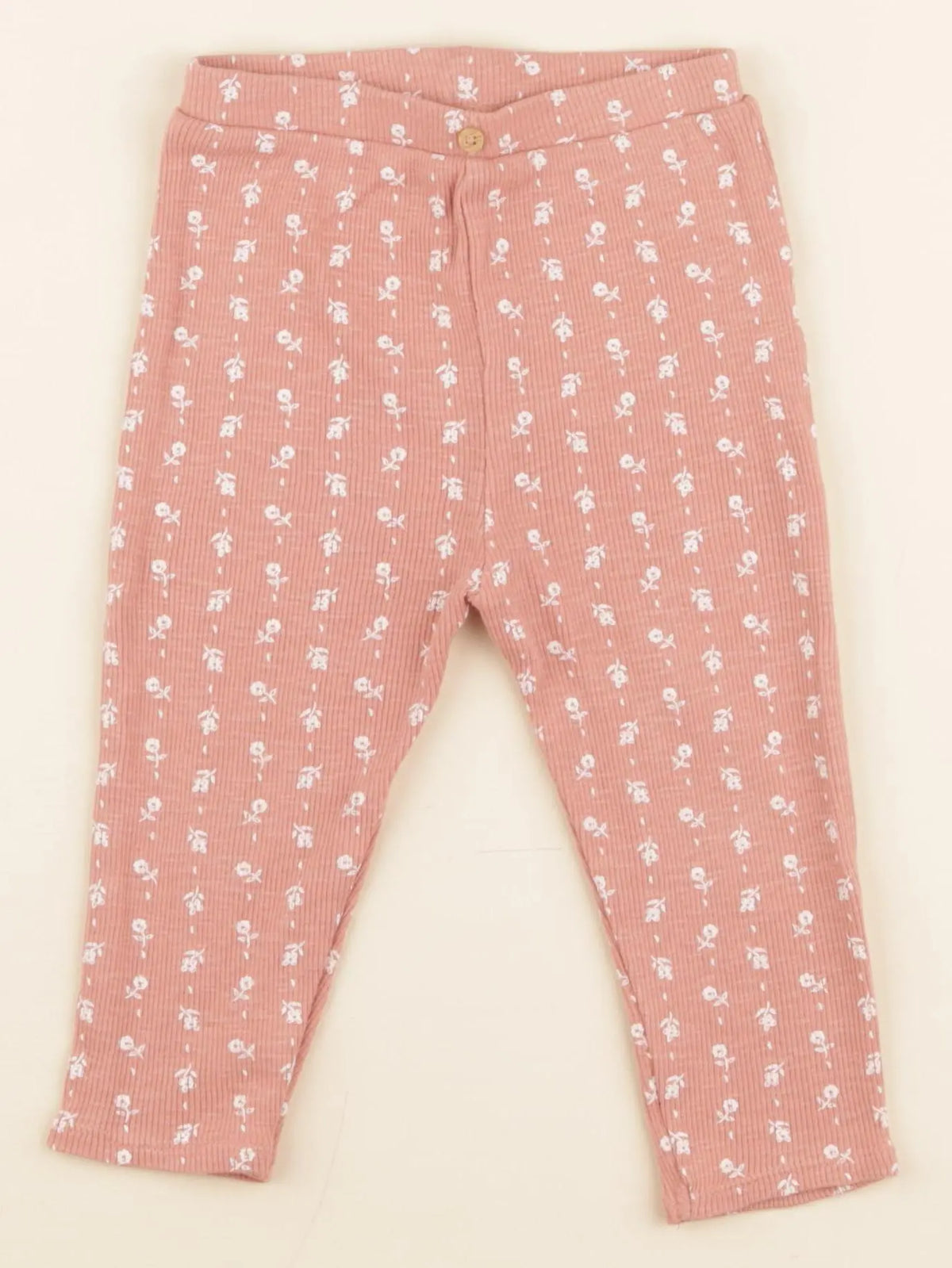 Vertbaudet - legging rose - 18 mois