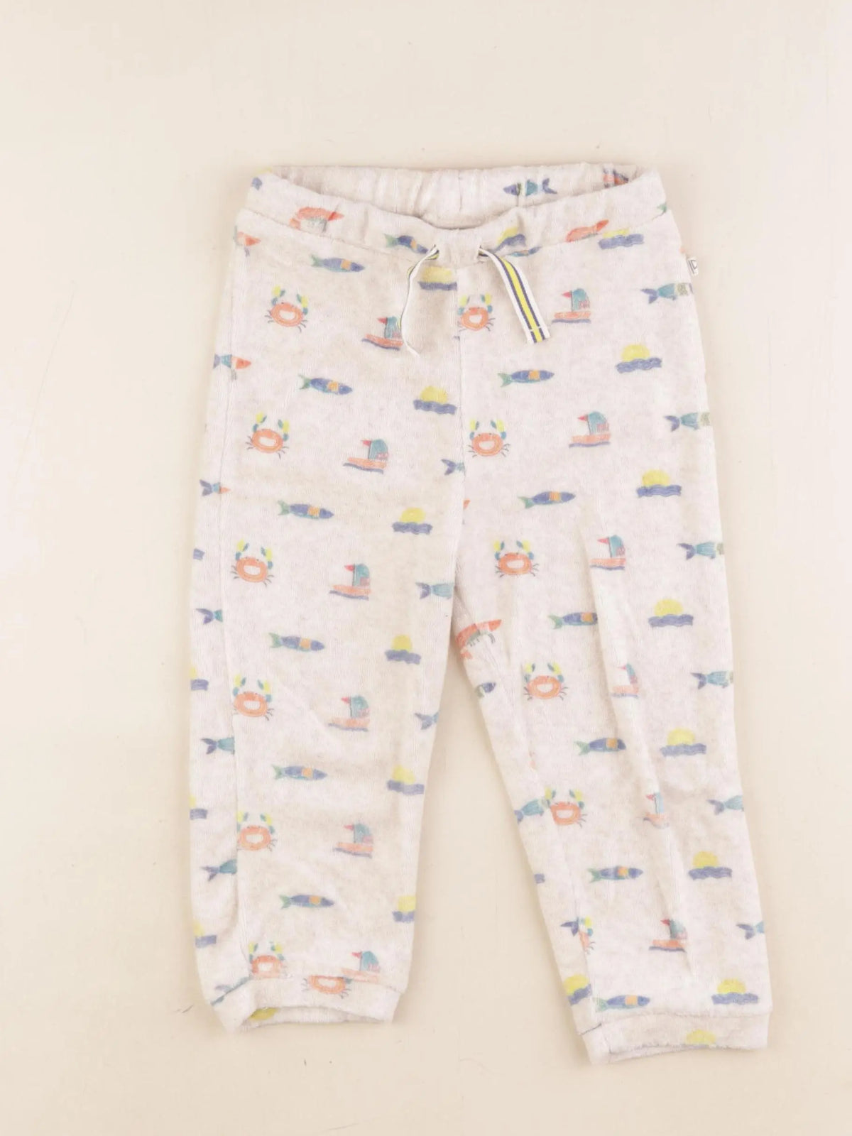 Arsène et les pipelettes - jogging beige - 36 mois