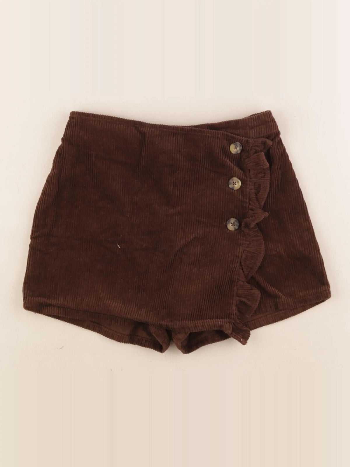 Vertbaudet - short marron - 8 ans