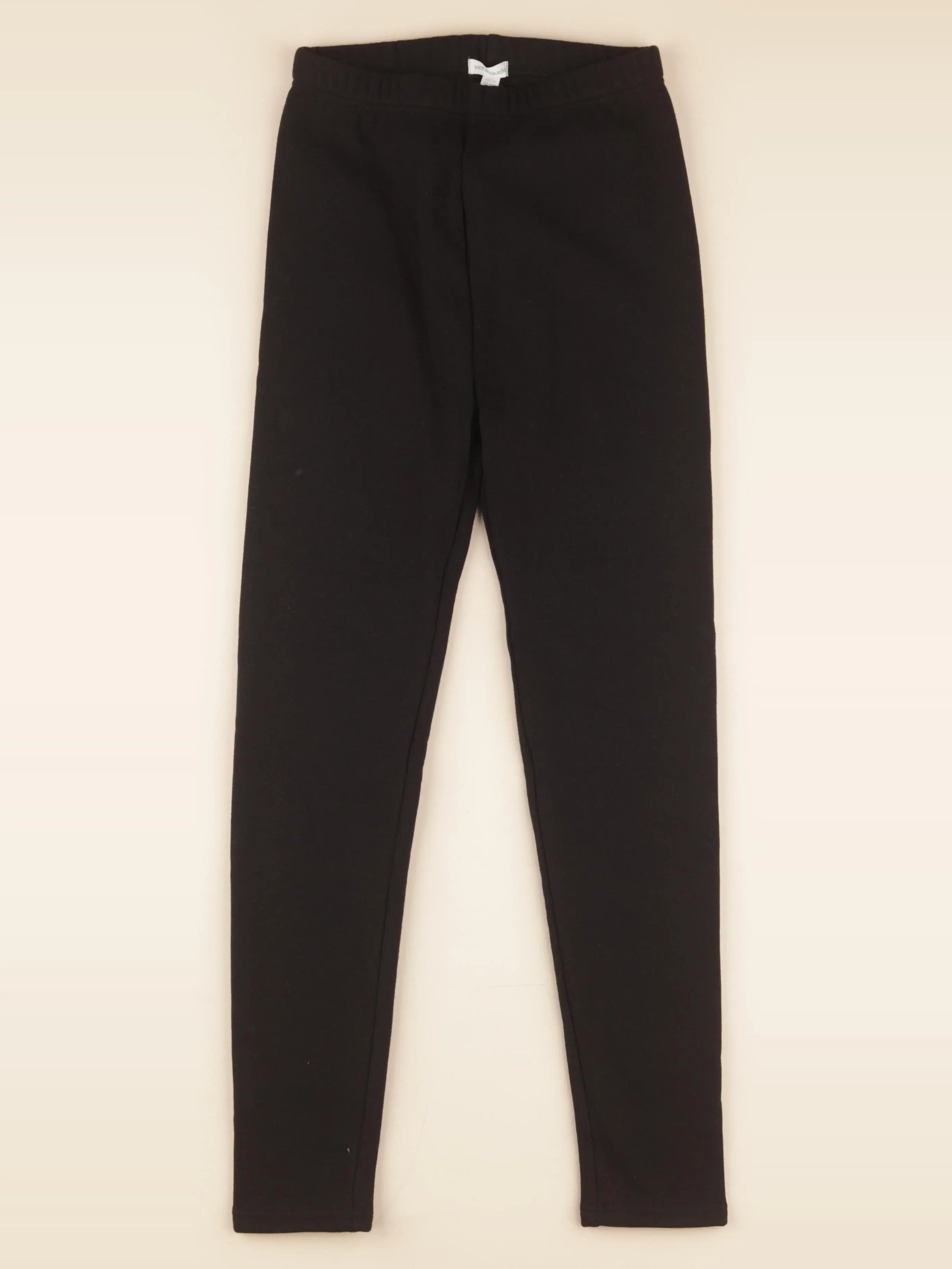 Vertbaudet - legging doublé noir - 10 ans