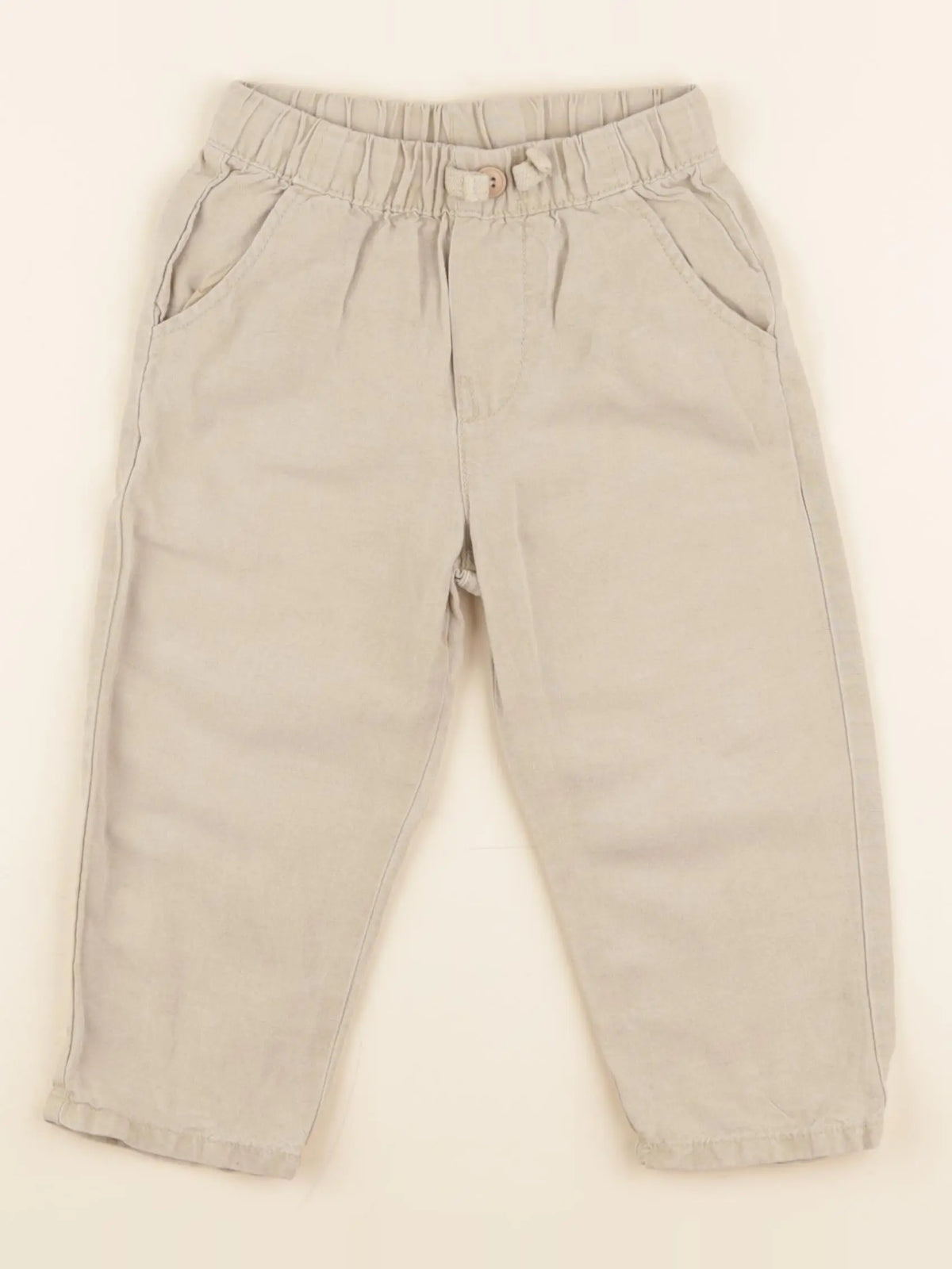 Zara - pantalon beige - 2 ans