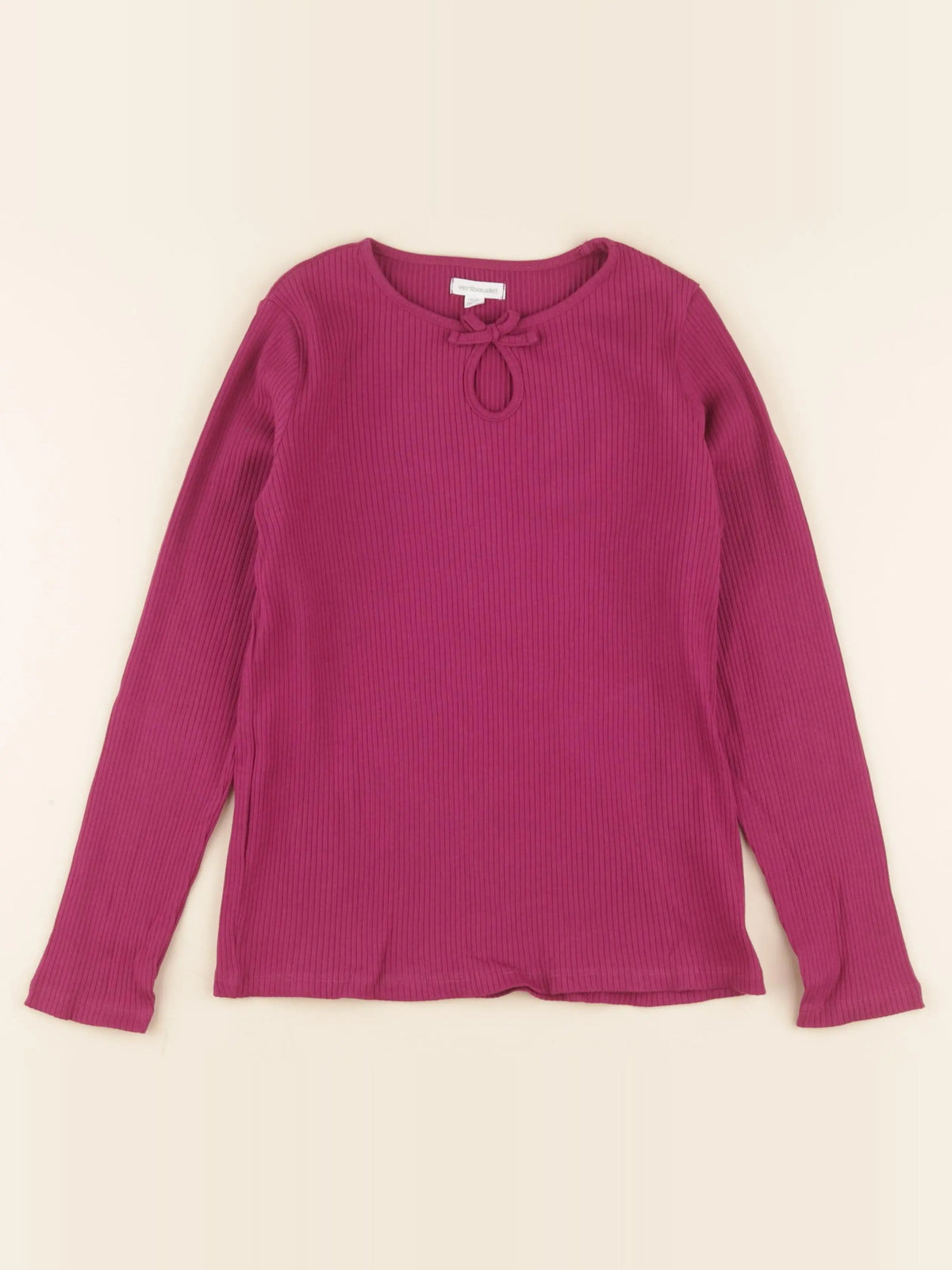 Vertbaudet - tee-shirt rose - 10 ans