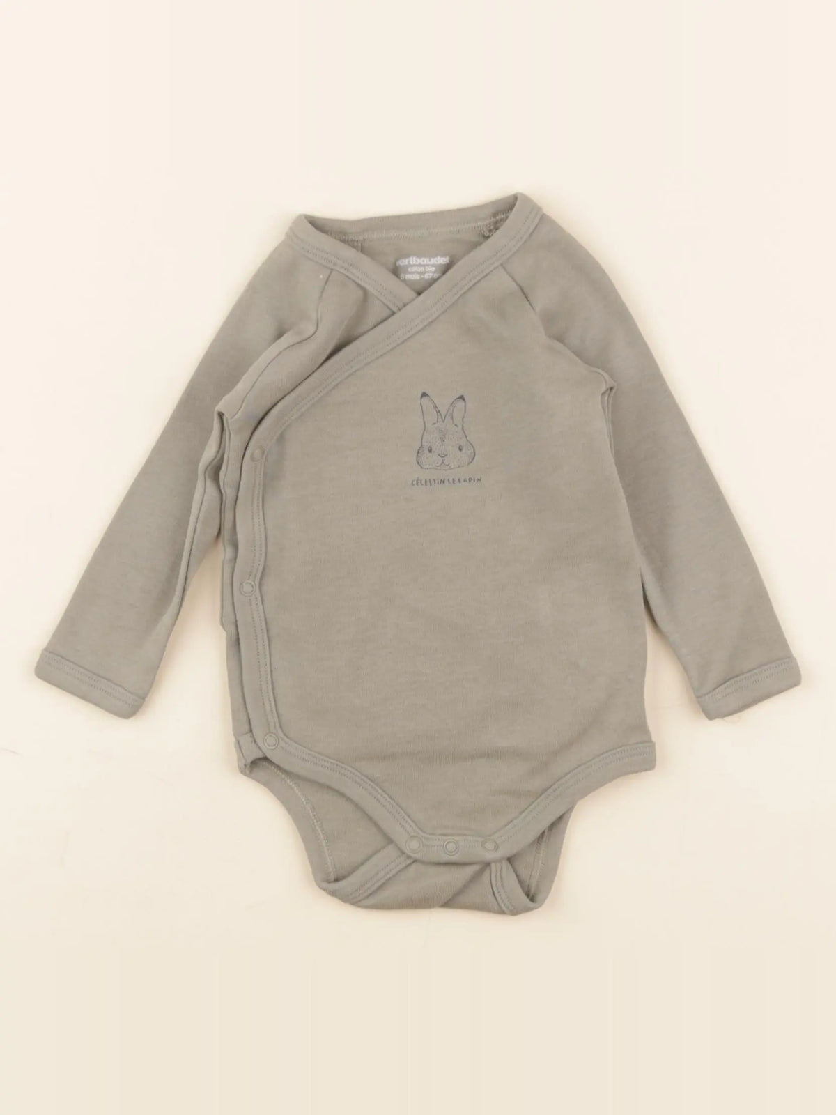 Vertbaudet - body vert - 6 mois