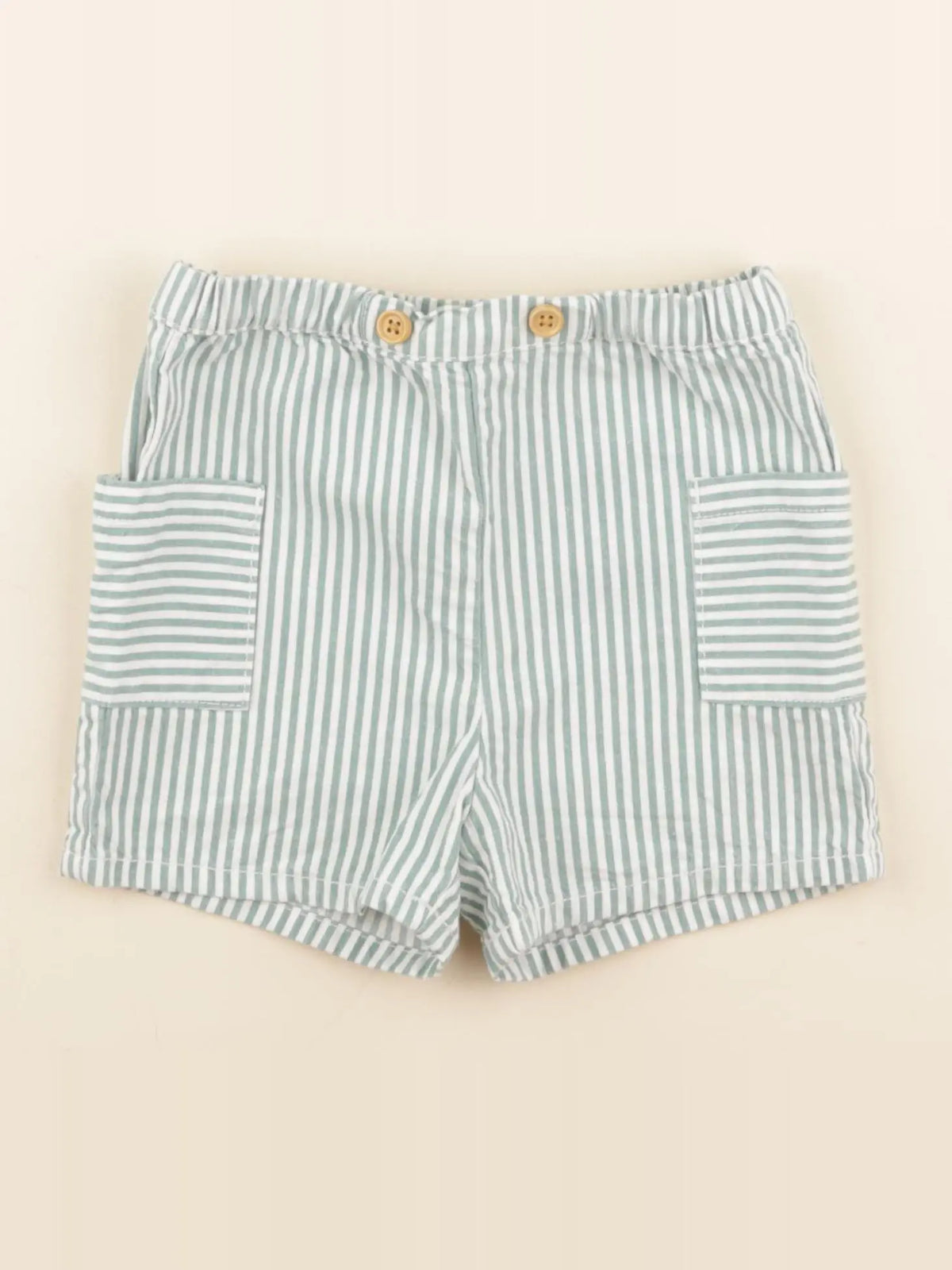 Cyrillus - short vert - 36 mois