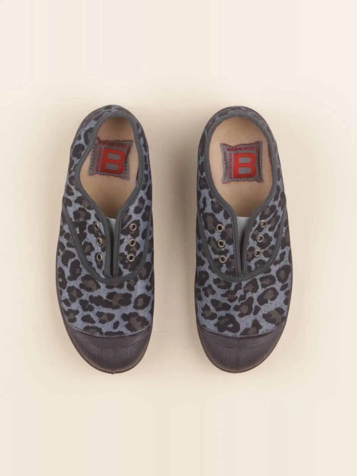 Bensimon - tennis élastiqué bleu - pointure 32