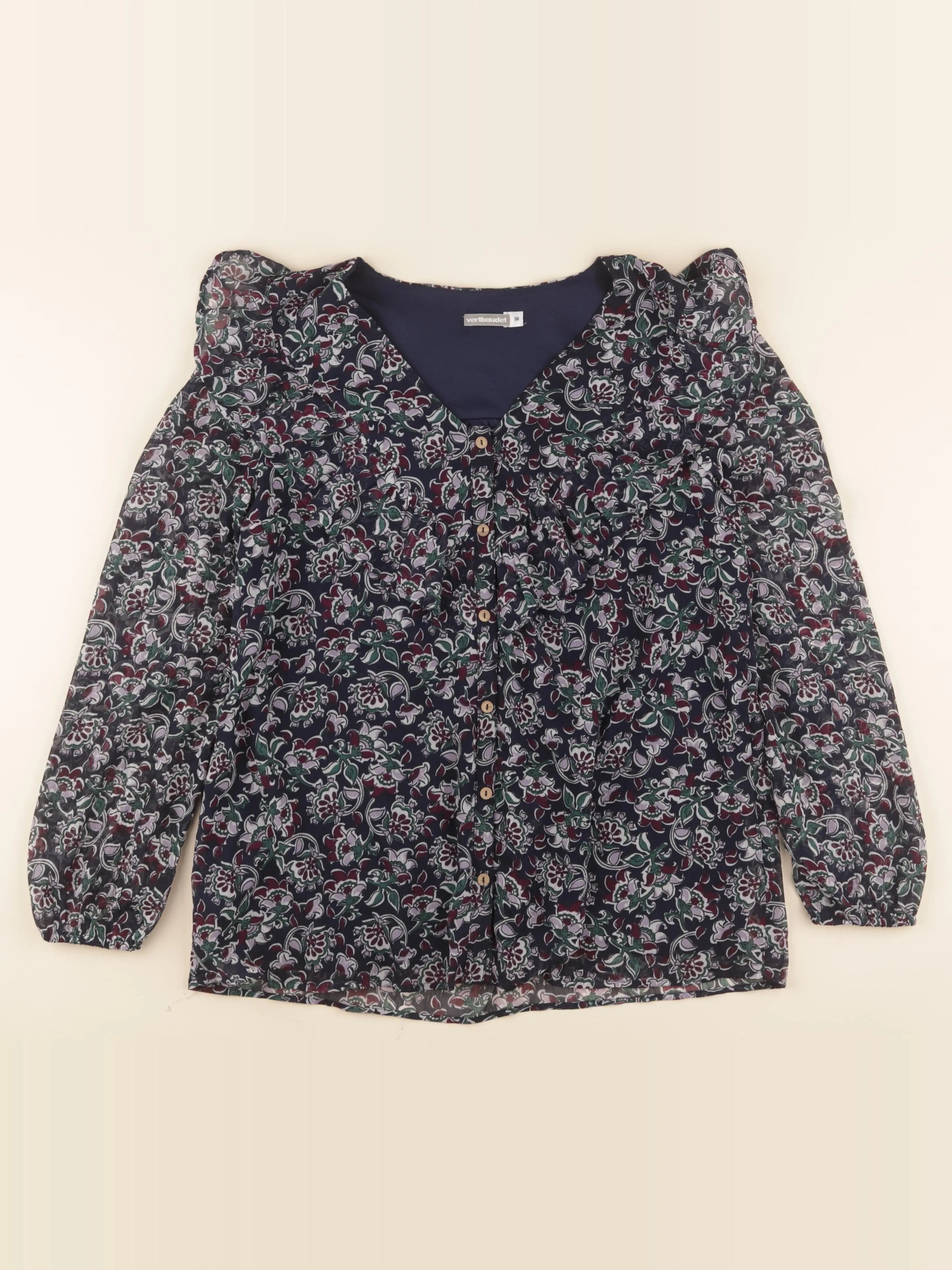 Vertbaudet - blouse grossesse multicolore - 38