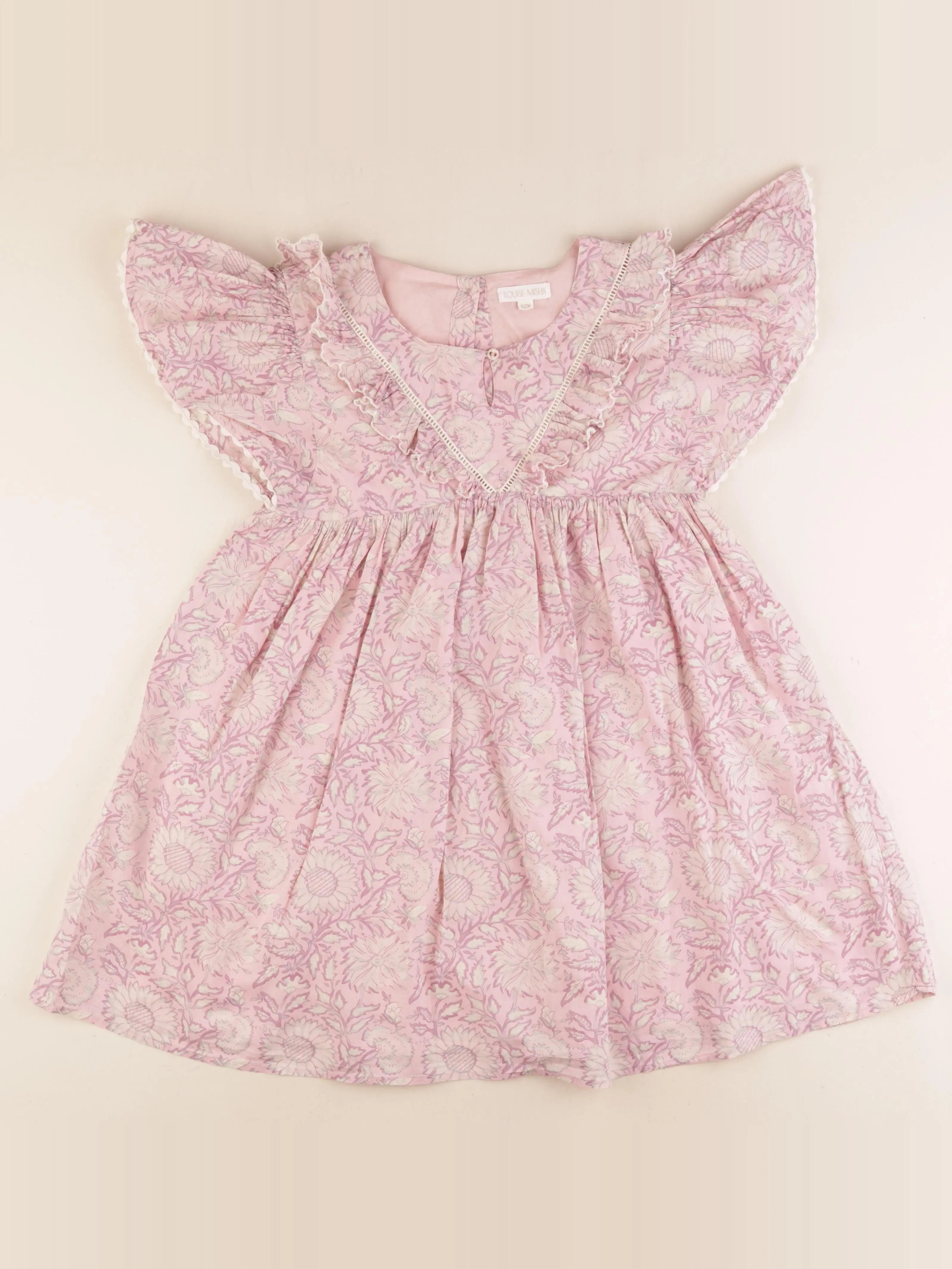 Louise Misha - robe rose - 10 ans