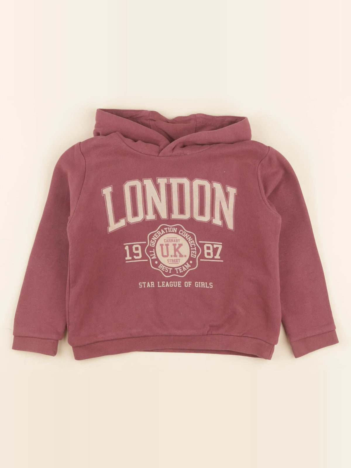 Vertbaudet - sweat rose - 5 ans