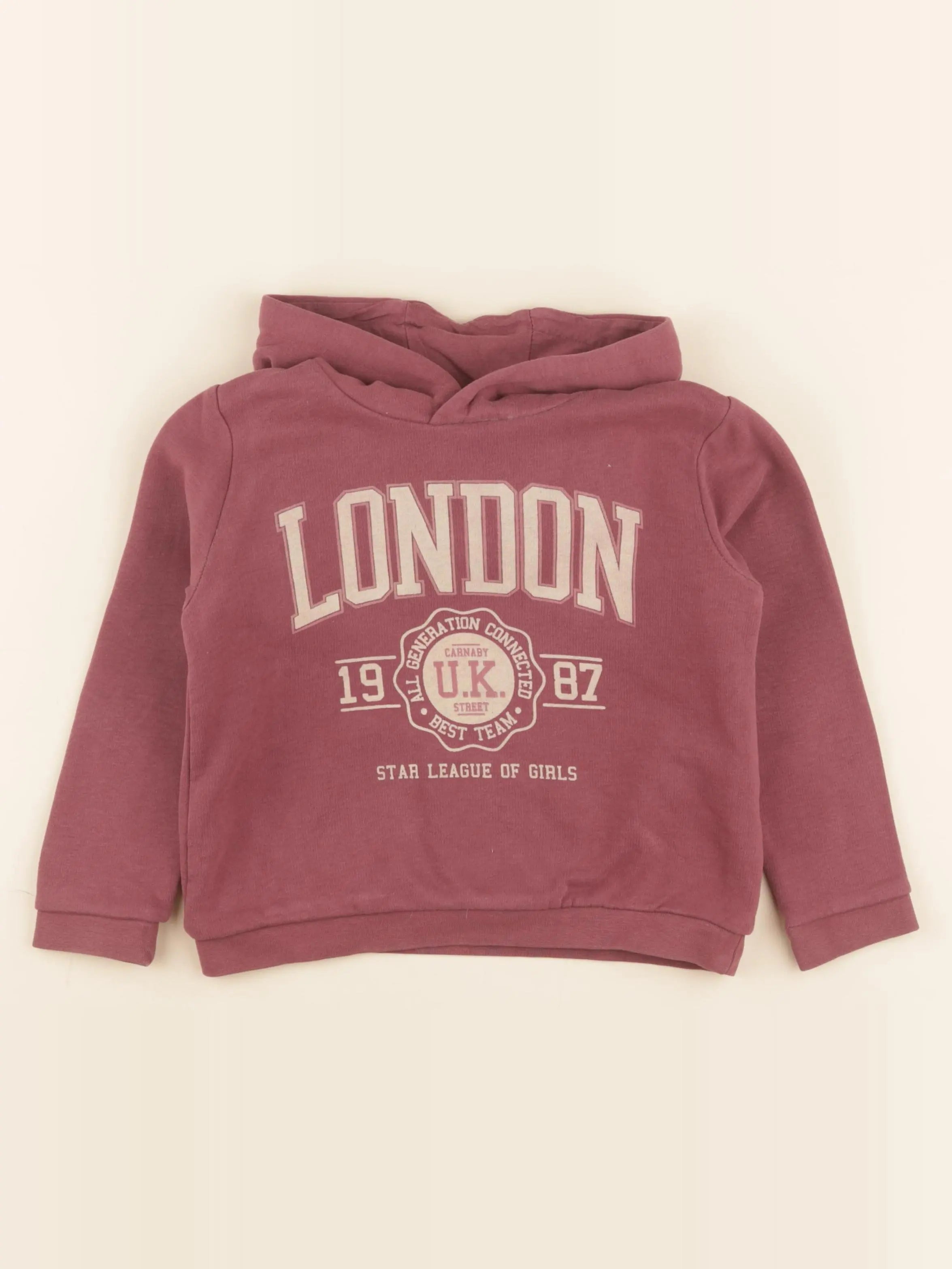 Vertbaudet - sweat rose - 5 ans