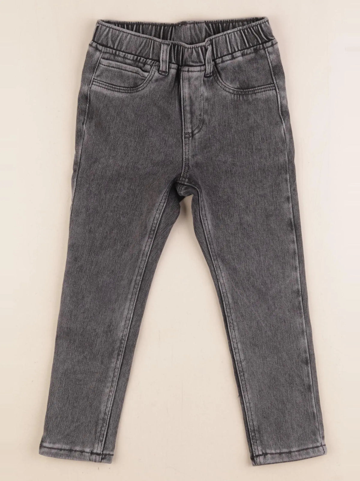 Zara - jegging gris - 4 ans