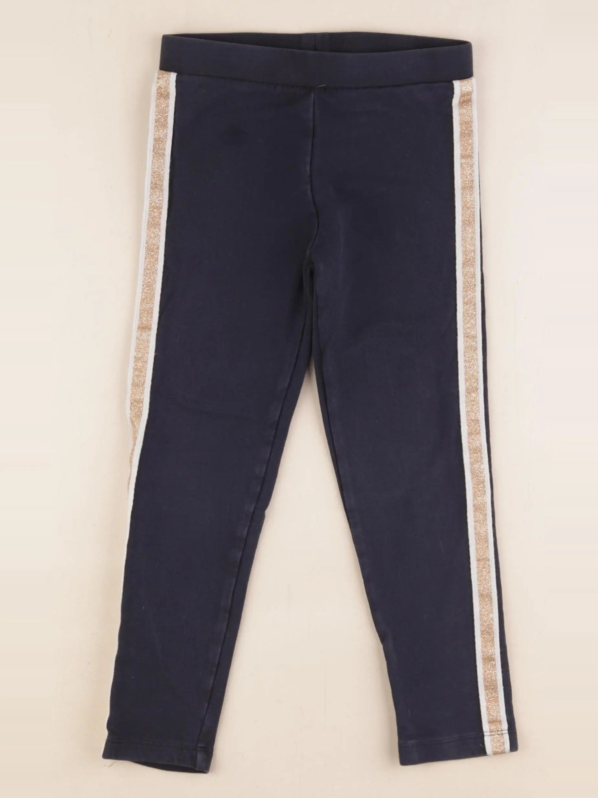 Monoprix - legging bleu - 5 ans
