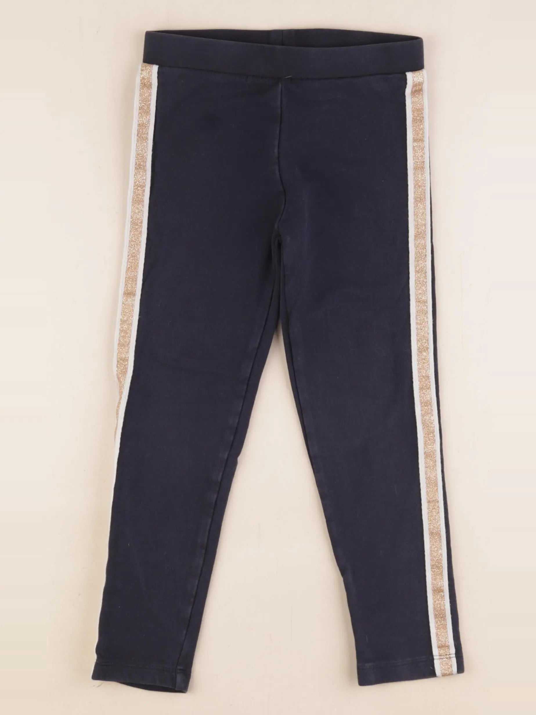 Monoprix - legging bleu - 5 ans