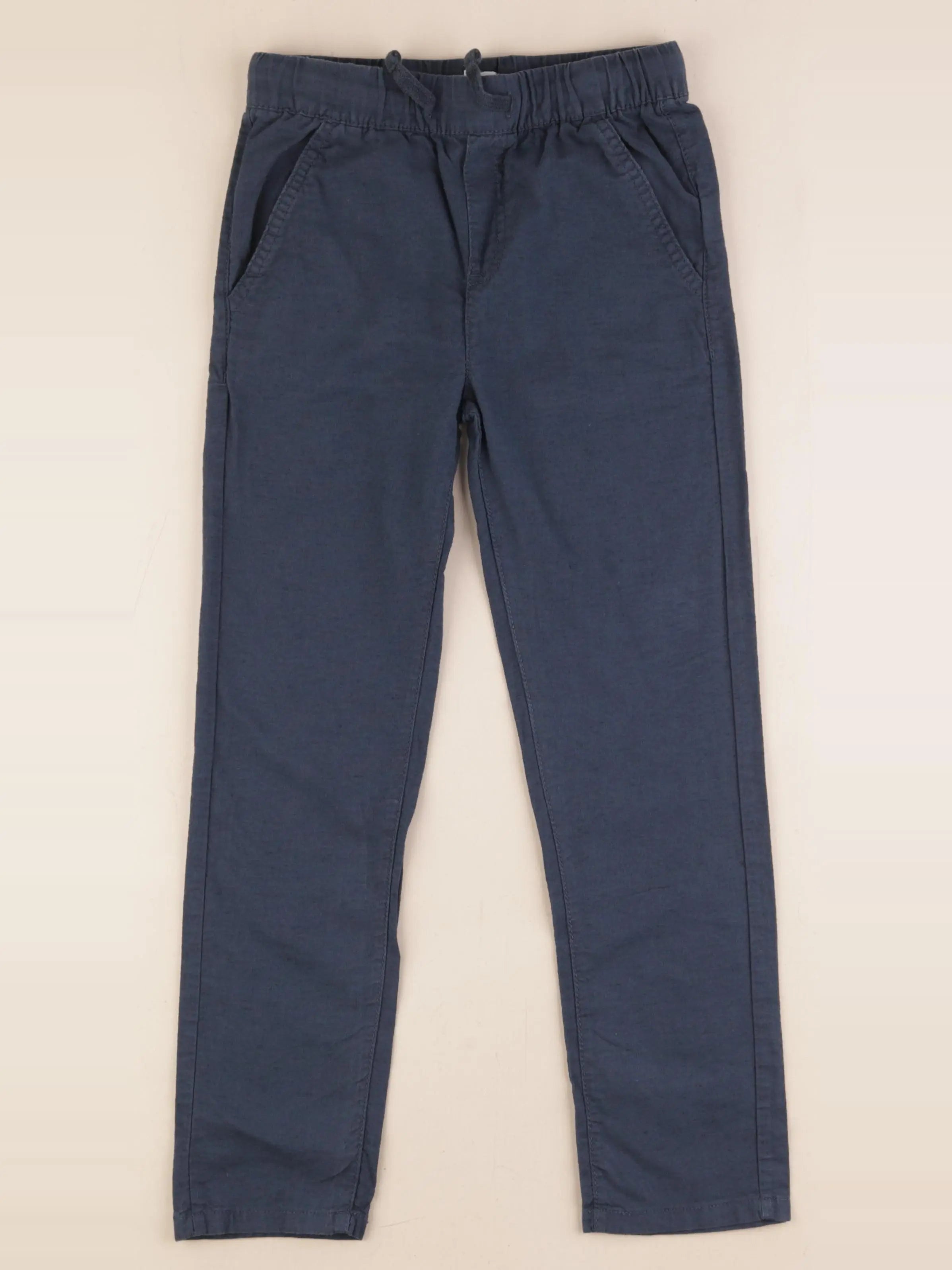 Vertbaudet - pantalon bleu - 8 ans