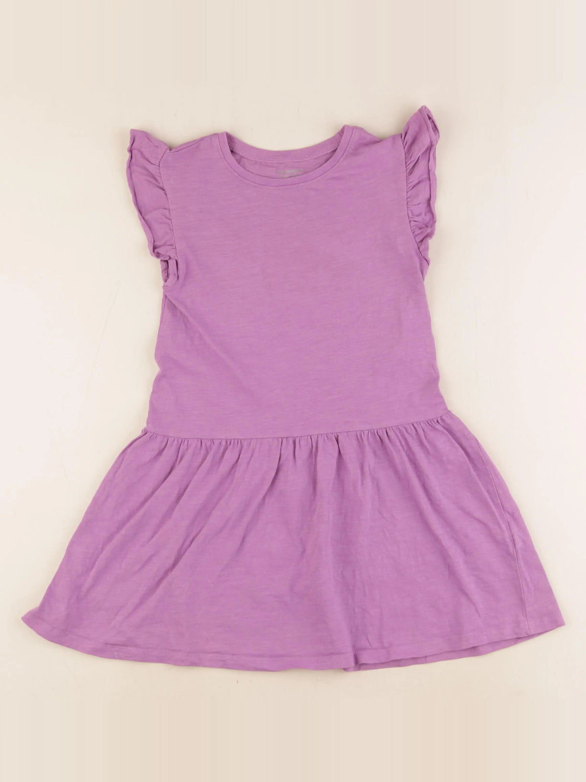 Vertbaudet - robe violet - 6 ans