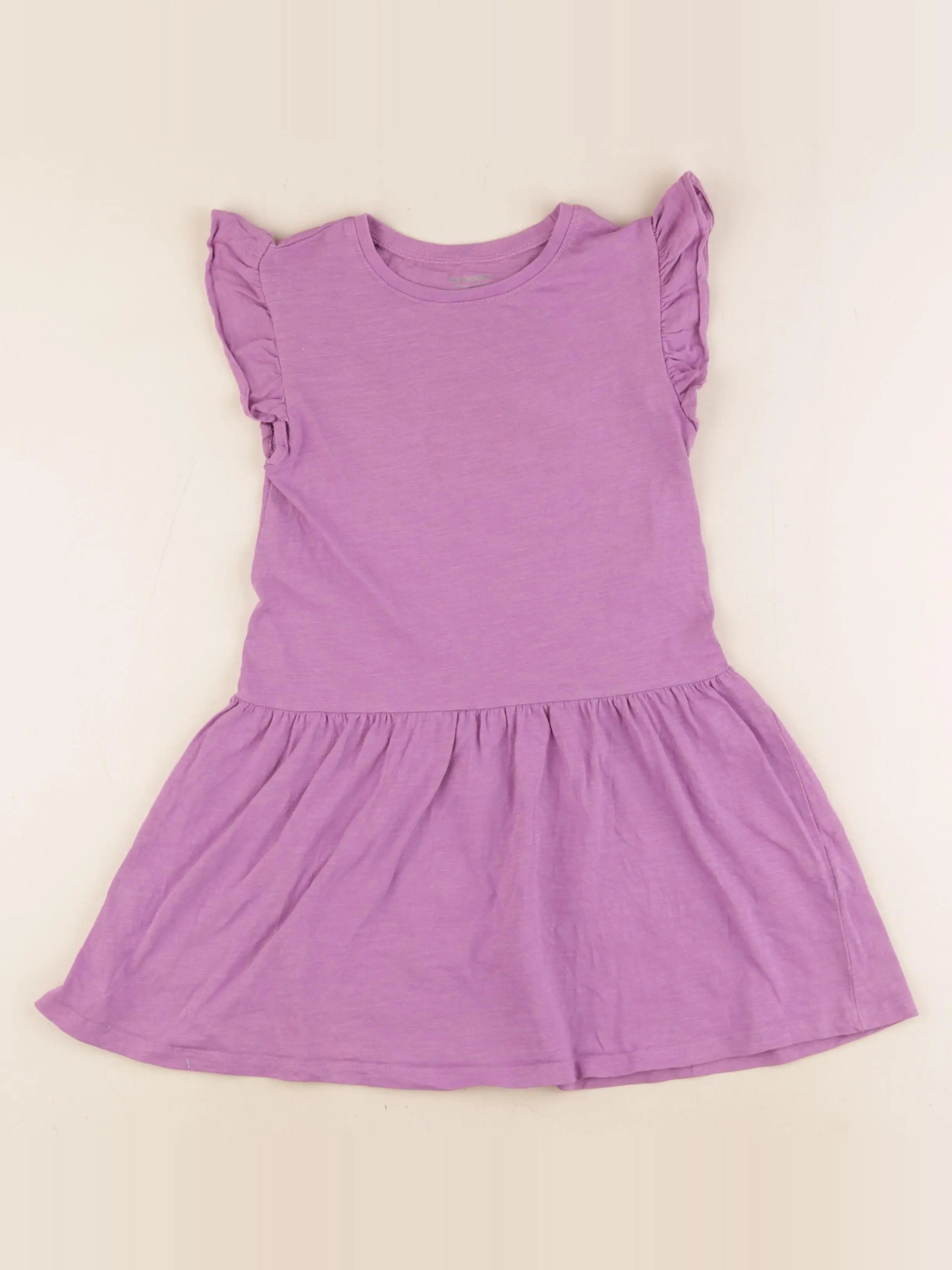 Vertbaudet - robe violet - 6 ans
