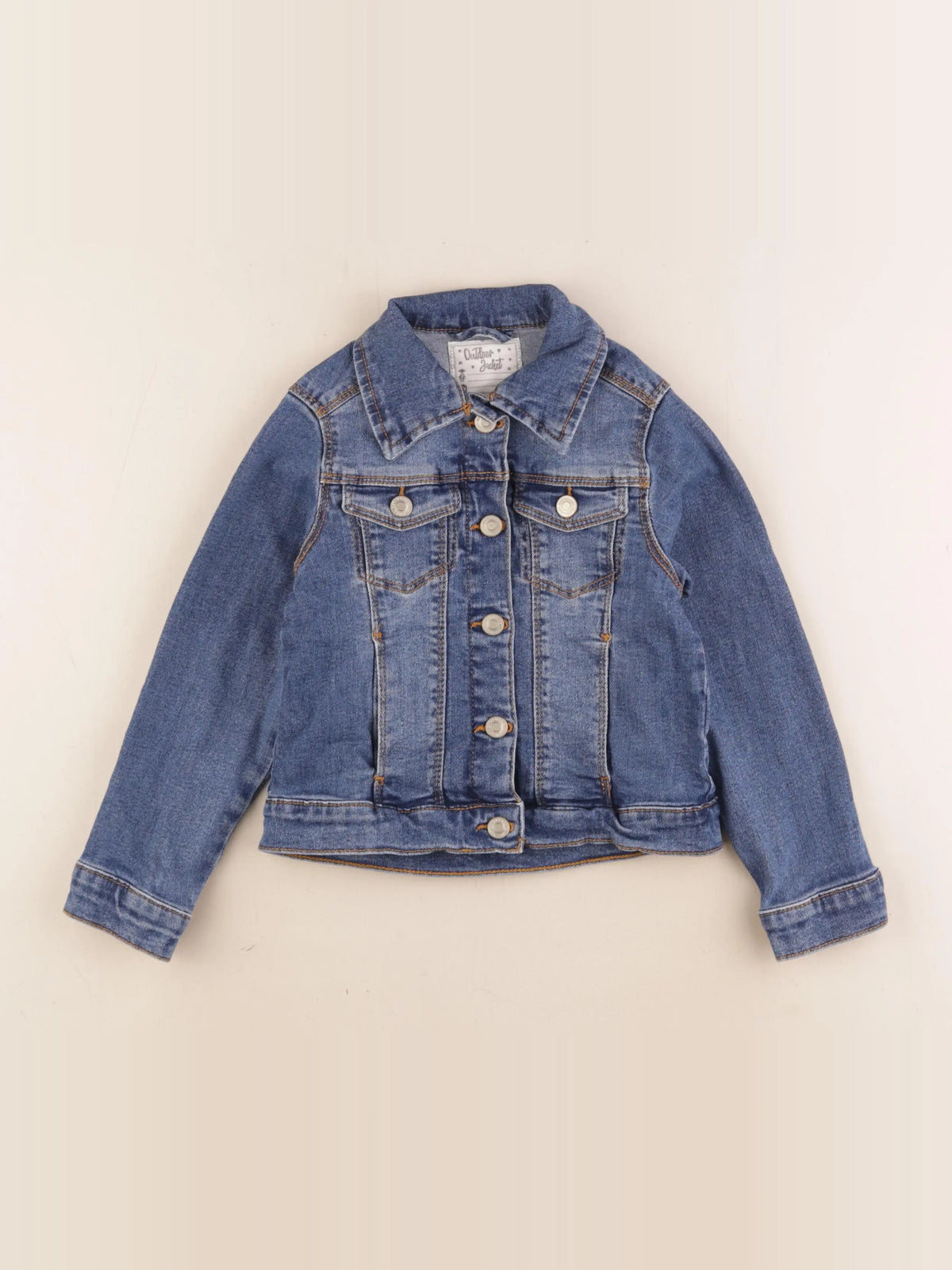 Vertbaudet - veste bleu - 6 ans