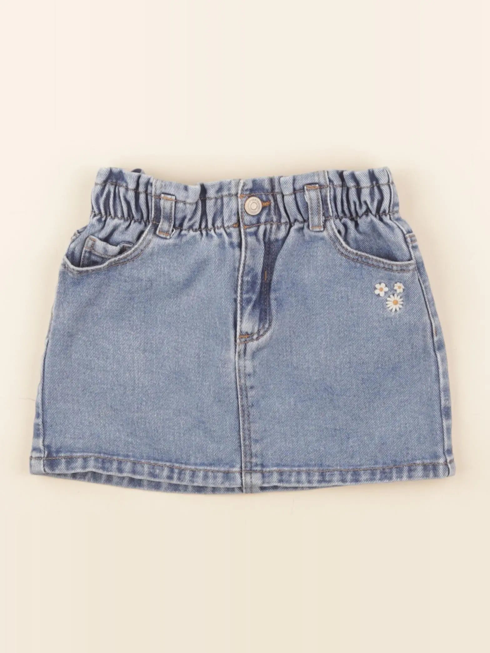 Vertbaudet - jupe bleu - 4 ans