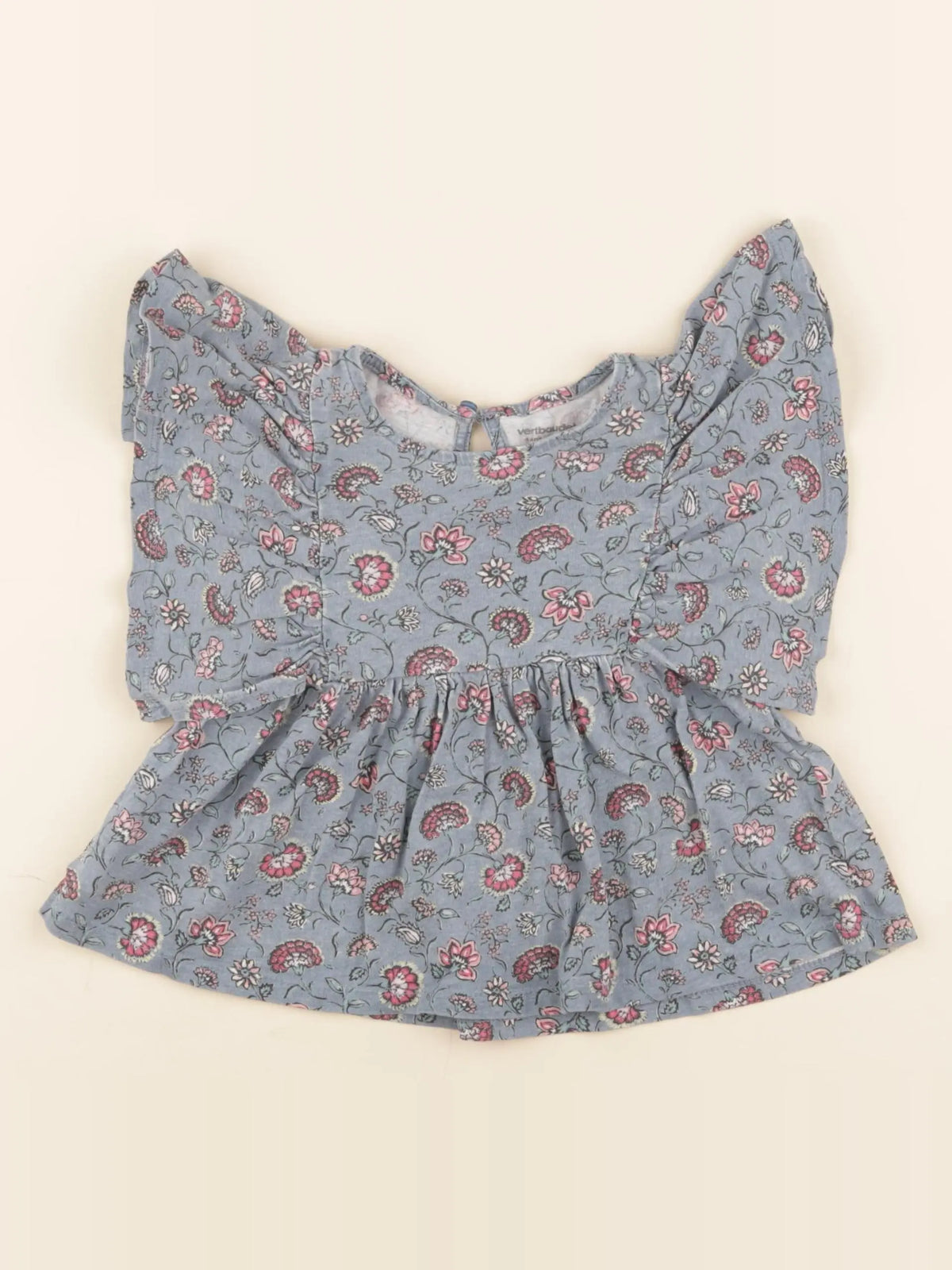 Vertbaudet - tee-shirt multicolore - 4 ans