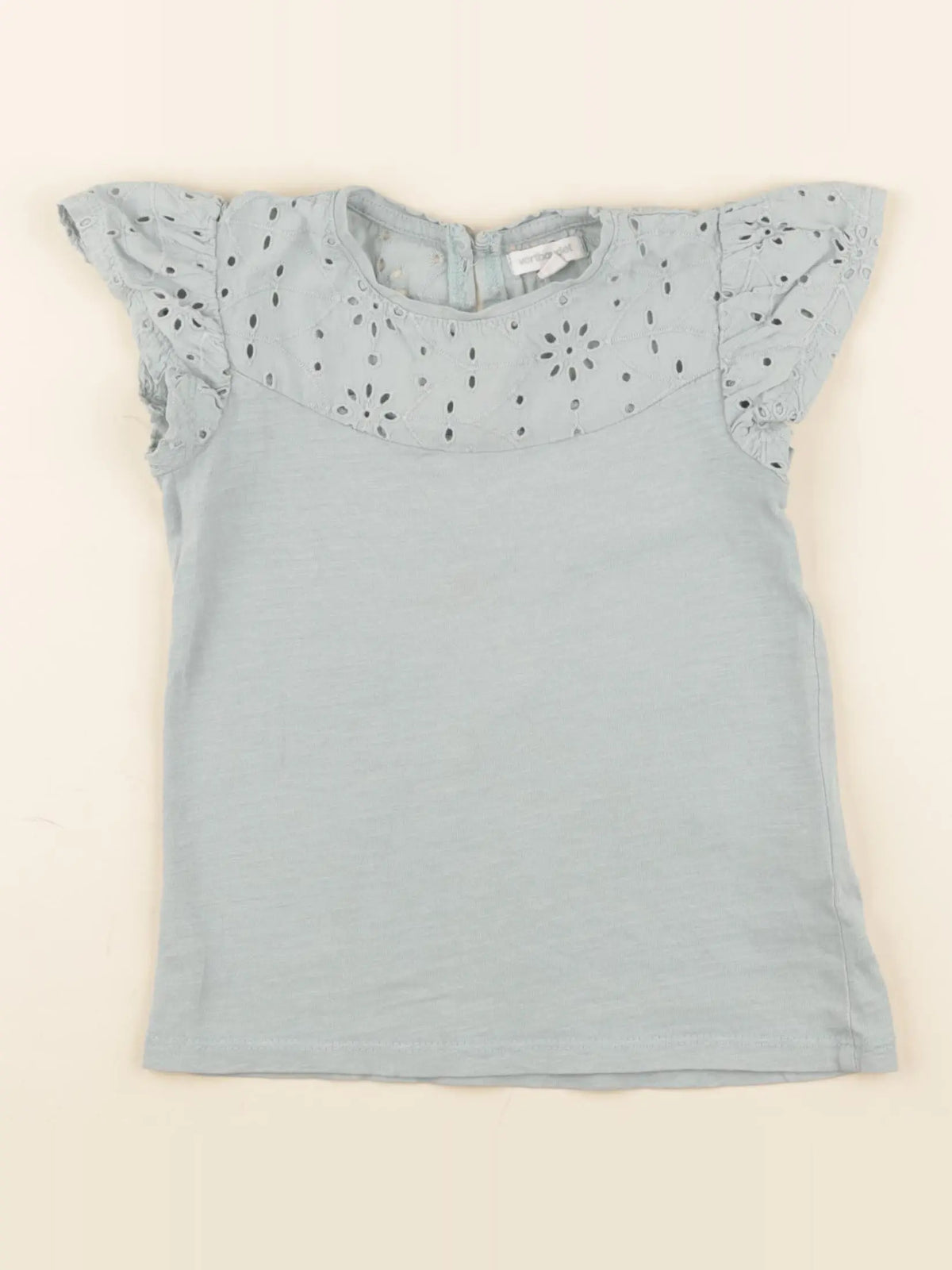 Vertbaudet - tee-shirt vert - 4 ans