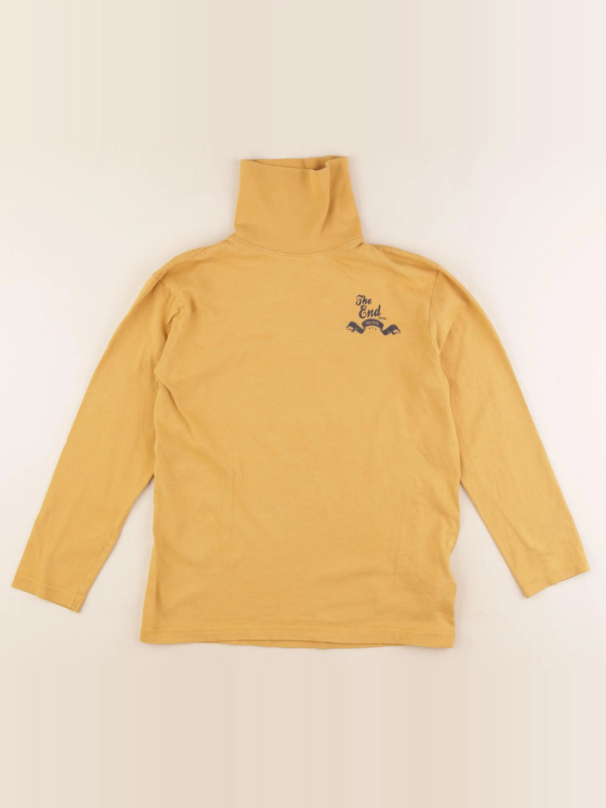 Vertbaudet - sous-pull jaune - 12 ans