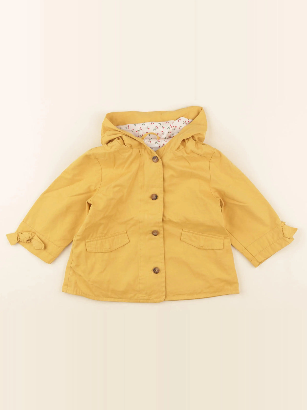 Vertbaudet - veste jaune - 18 mois