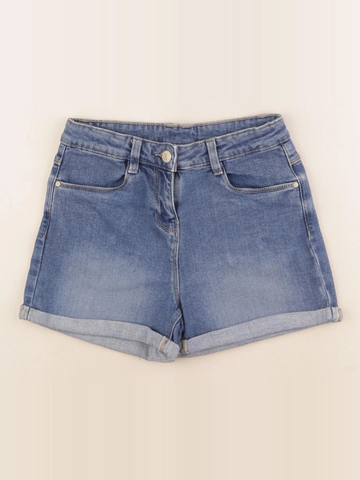 Tape à l'oeil - short bleu - 14 ans
