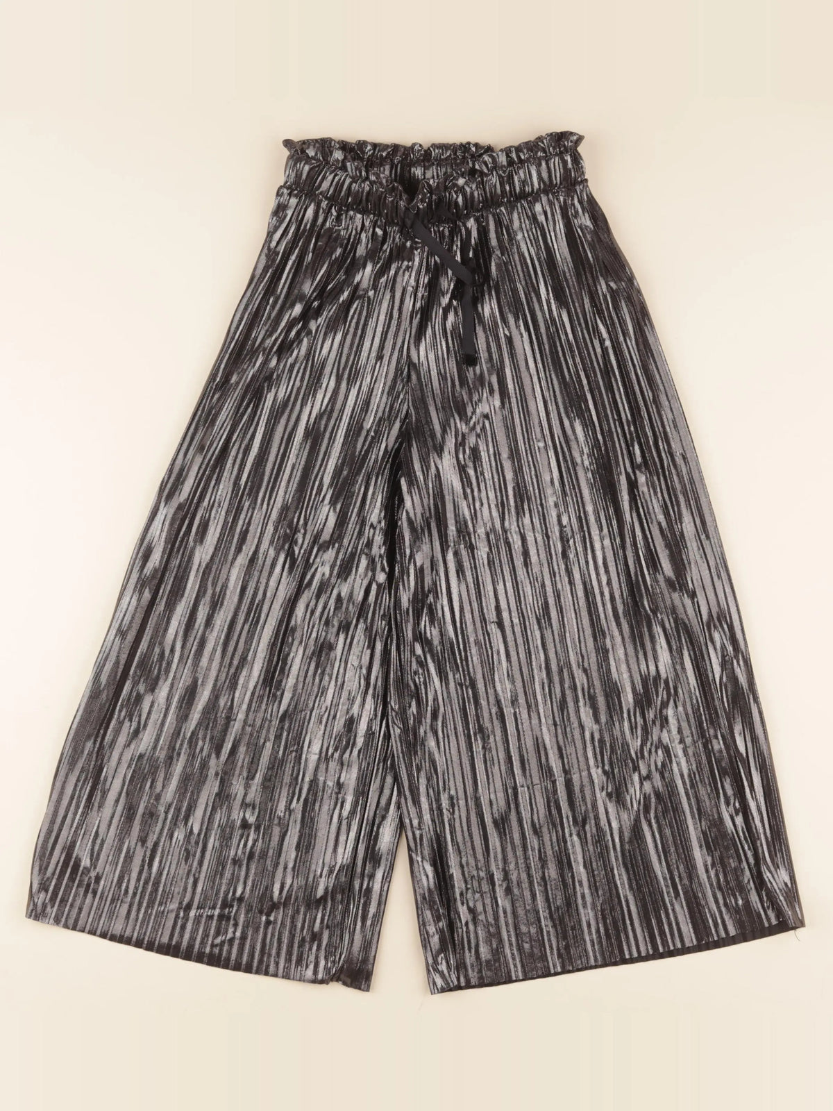 Vertbaudet - pantalon gris, argent - 6 ans