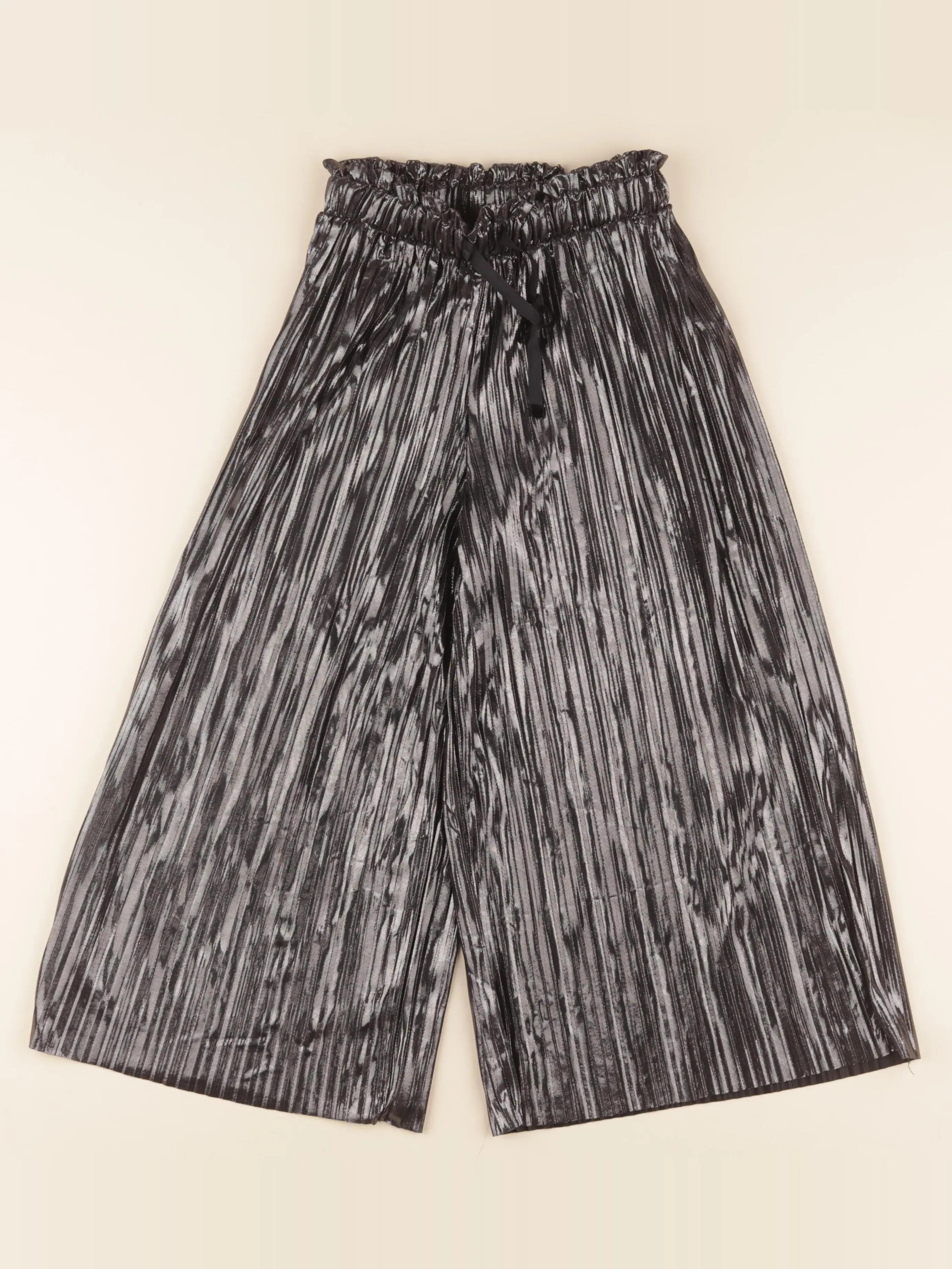 Vertbaudet - pantalon gris, argent - 6 ans