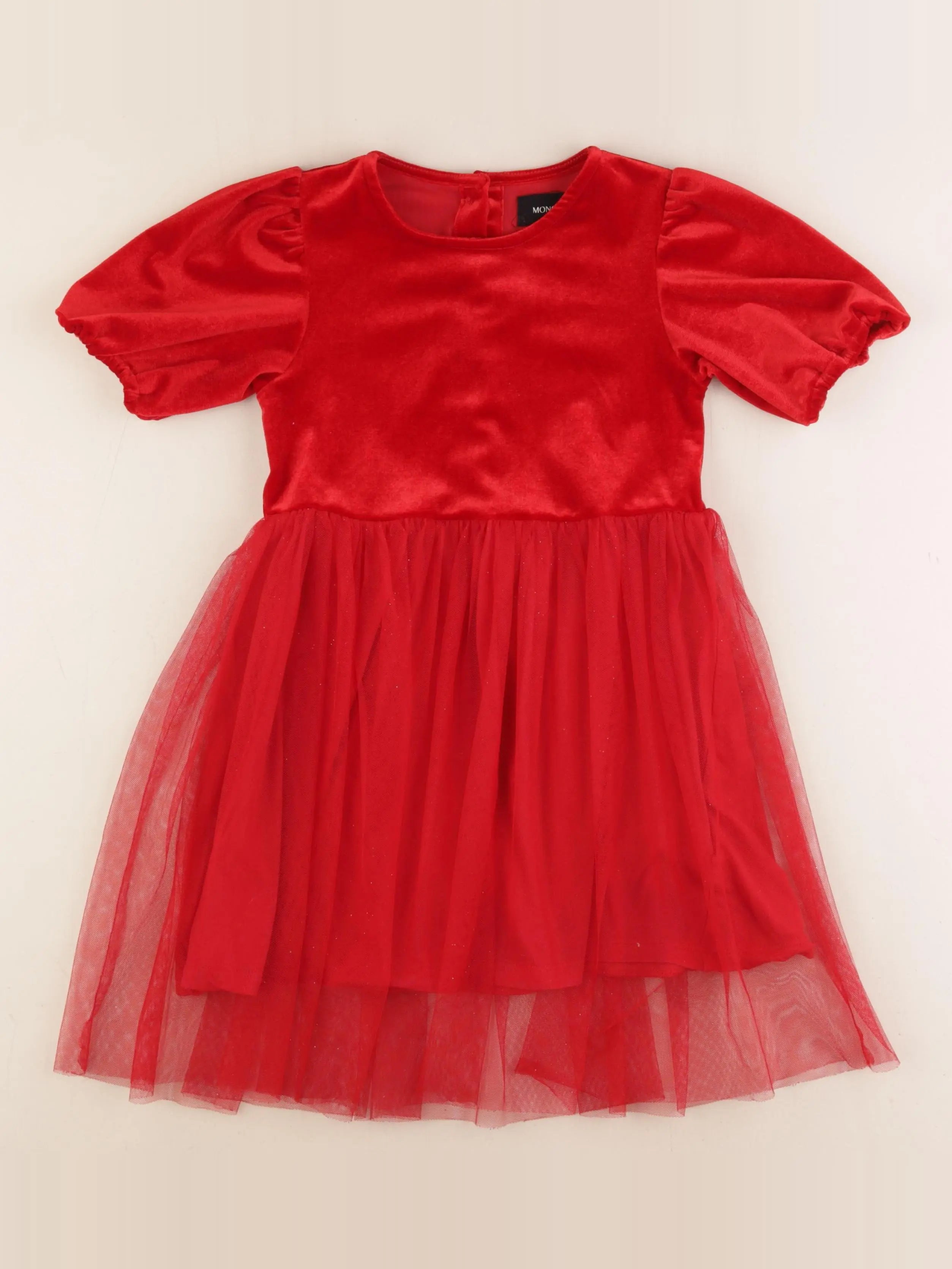 Monoprix - robe rouge - 6 ans