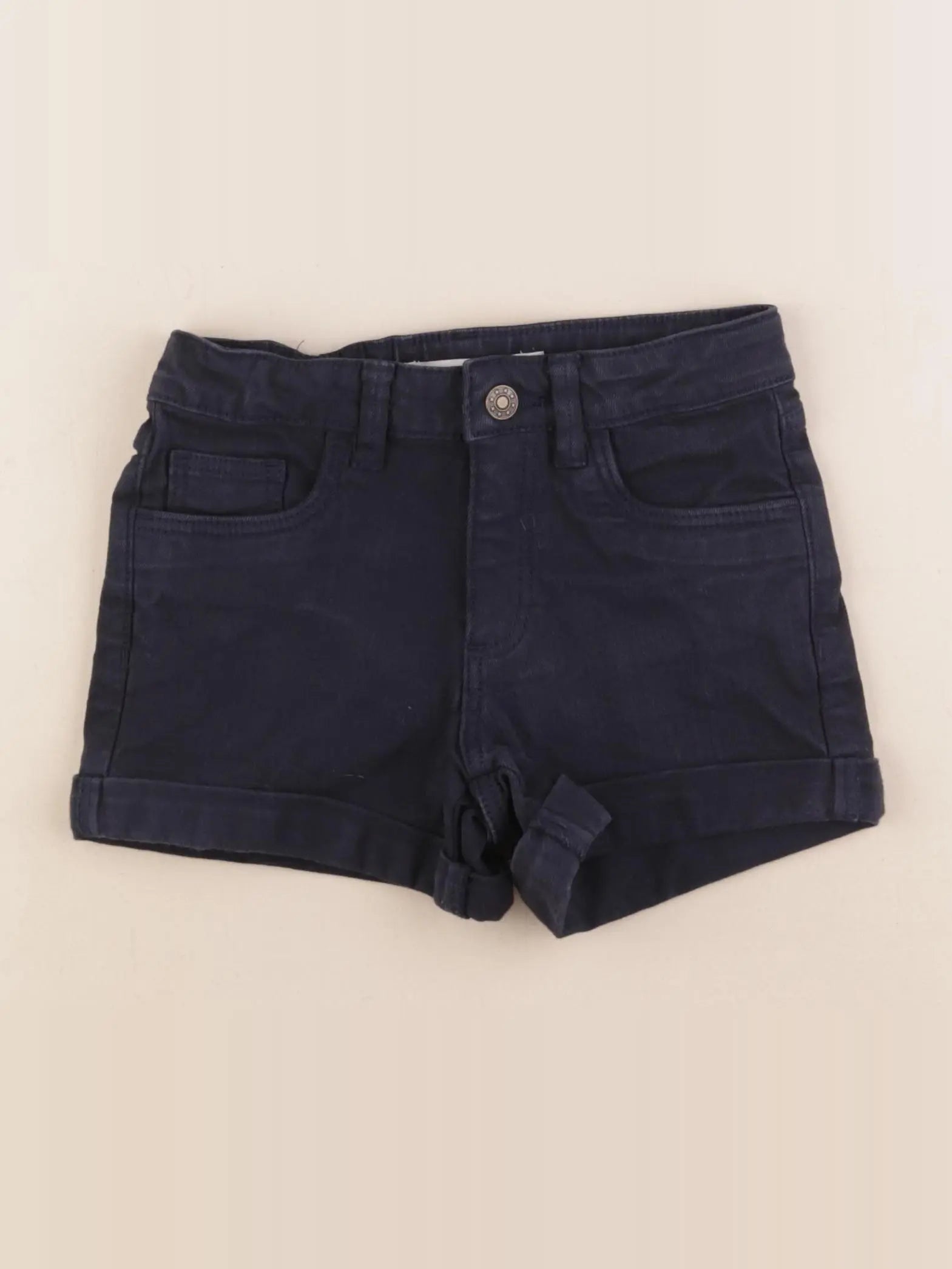 Monoprix - short bleu - 6 ans