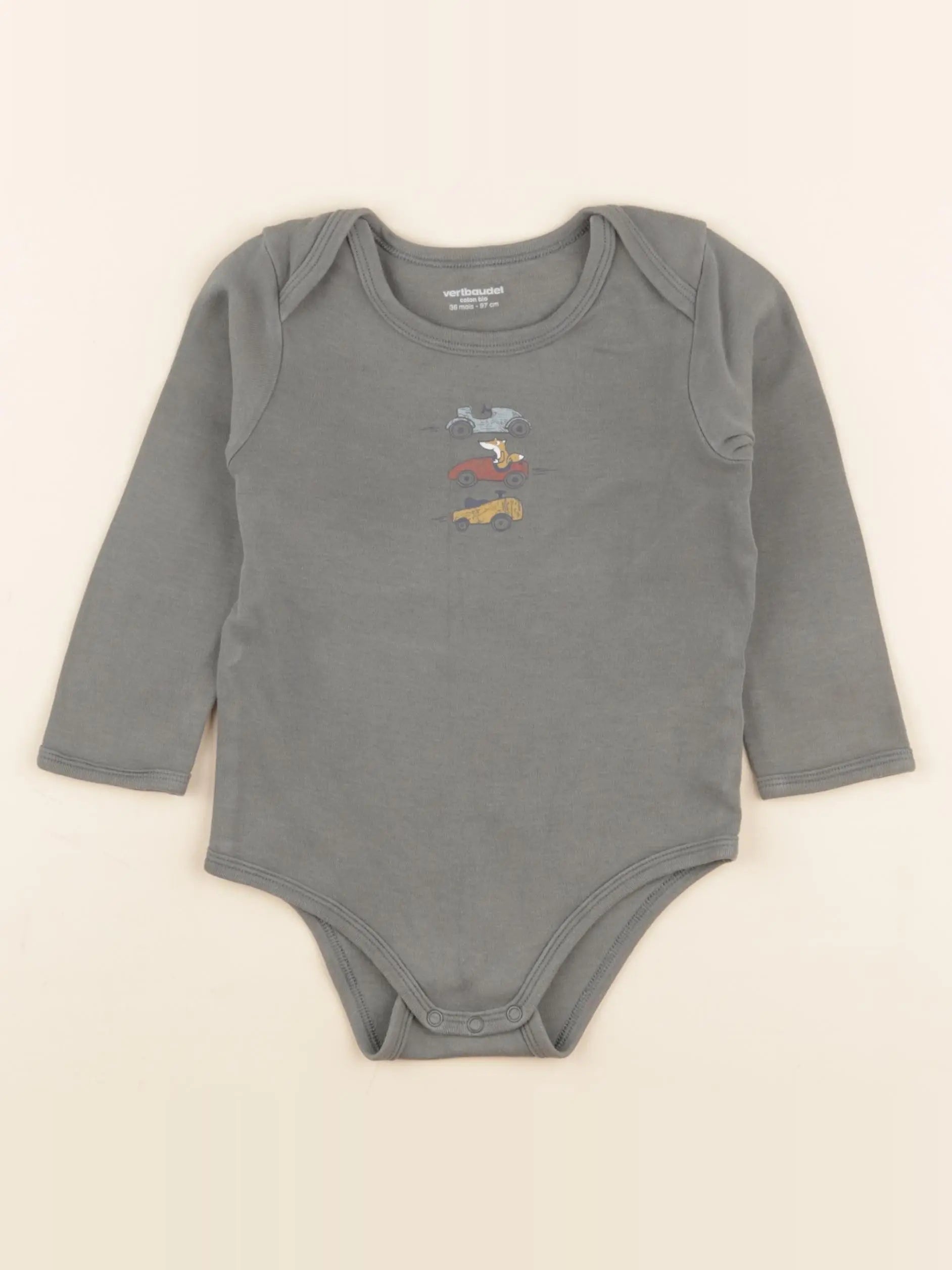 Vertbaudet - body vert - 3 ans