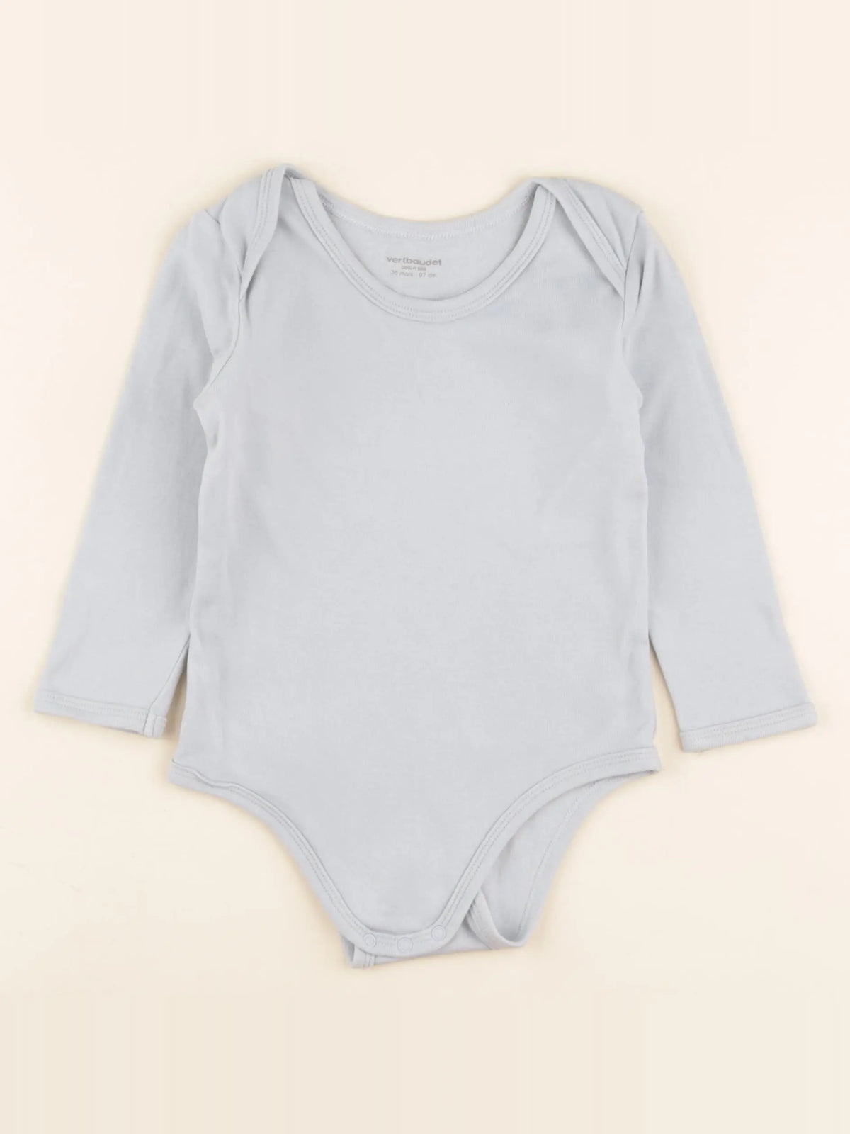 Vertbaudet - body bleu - 3 ans