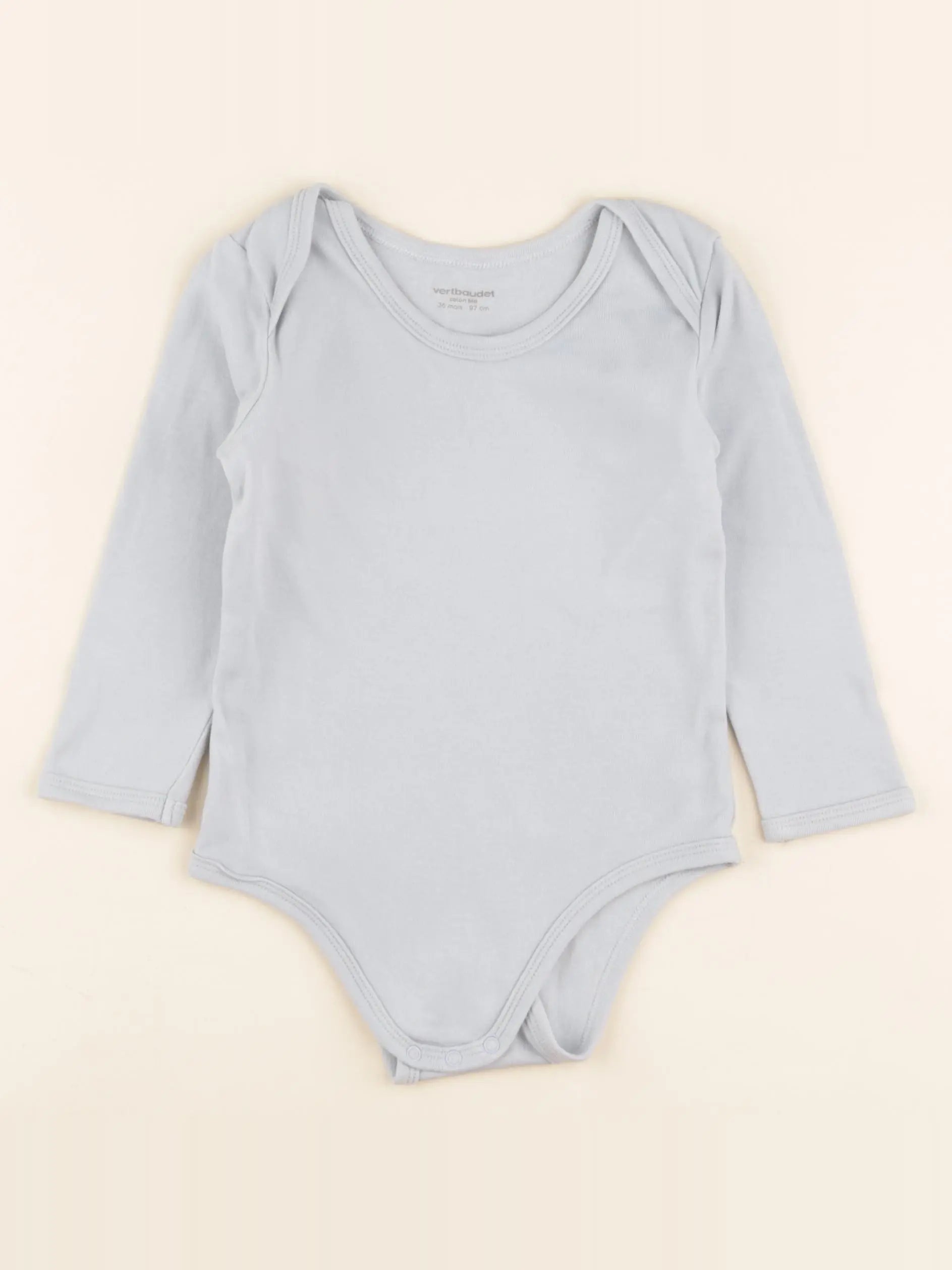 Vertbaudet - body bleu - 3 ans