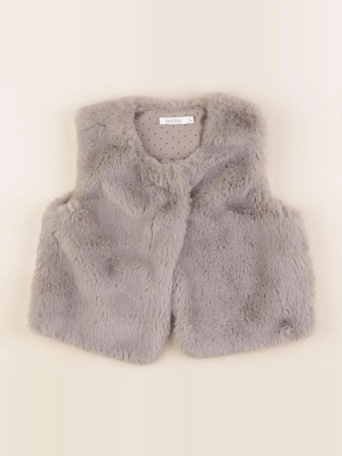 Boutchou - gilet gris - 12 mois