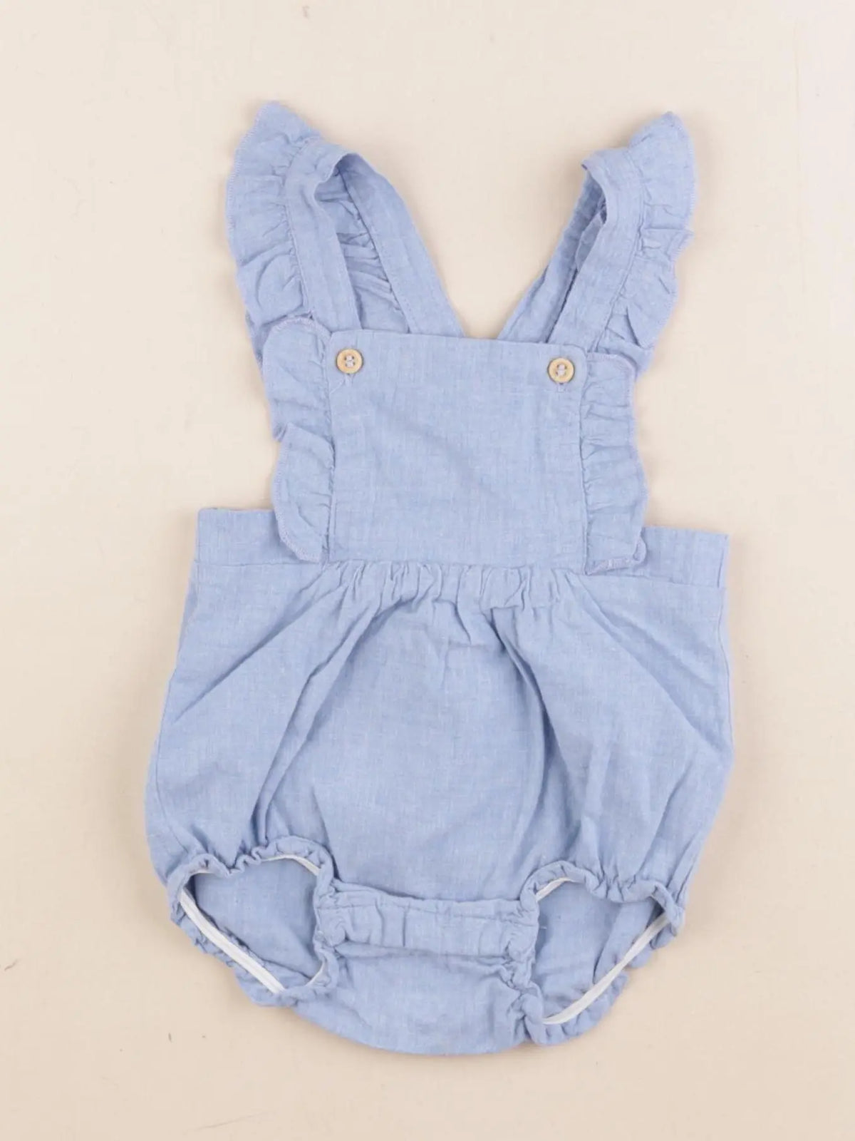 H&M - combinaison bleu - 2/4 mois