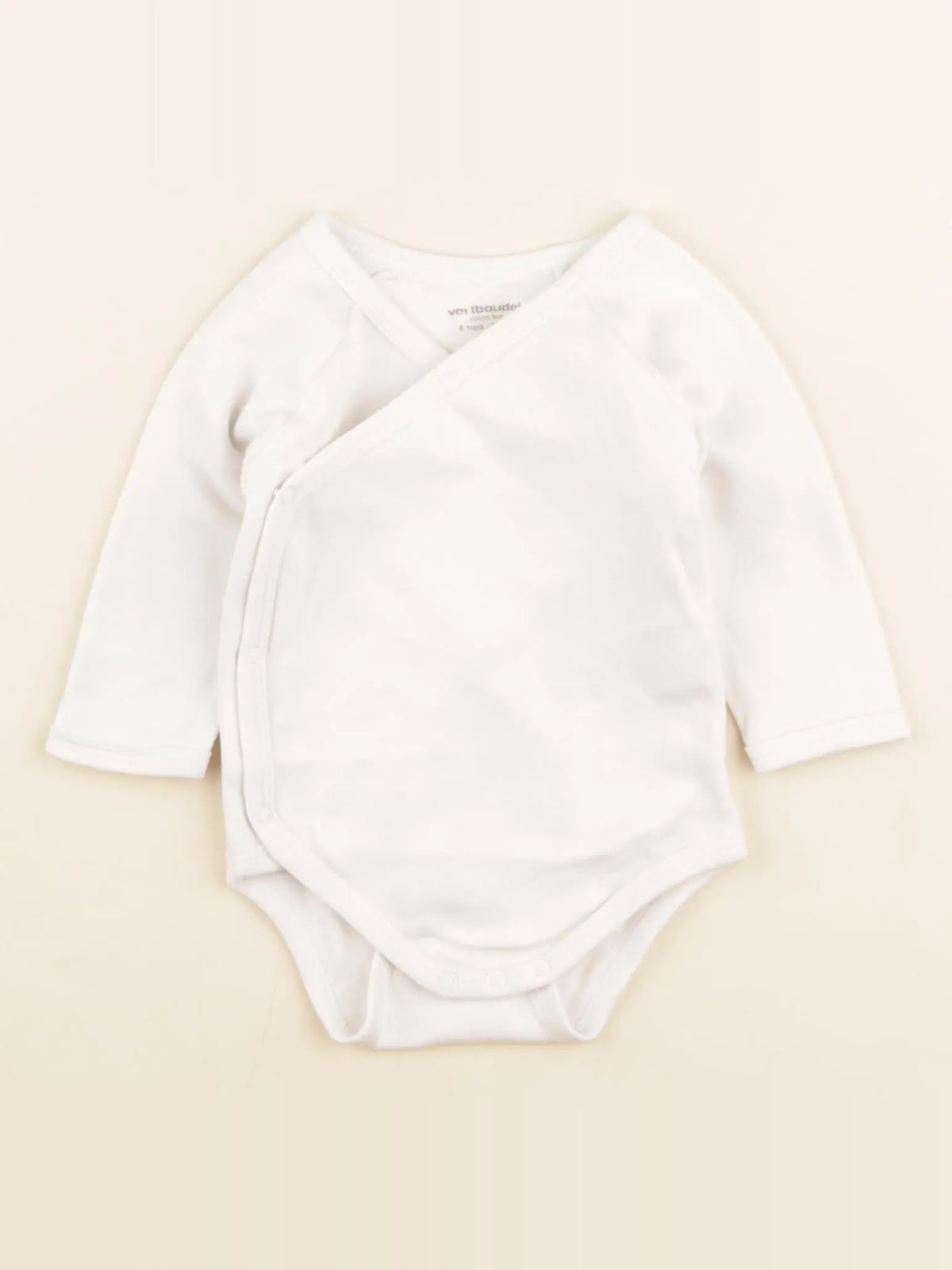 Vertbaudet - body blanc - 6 mois