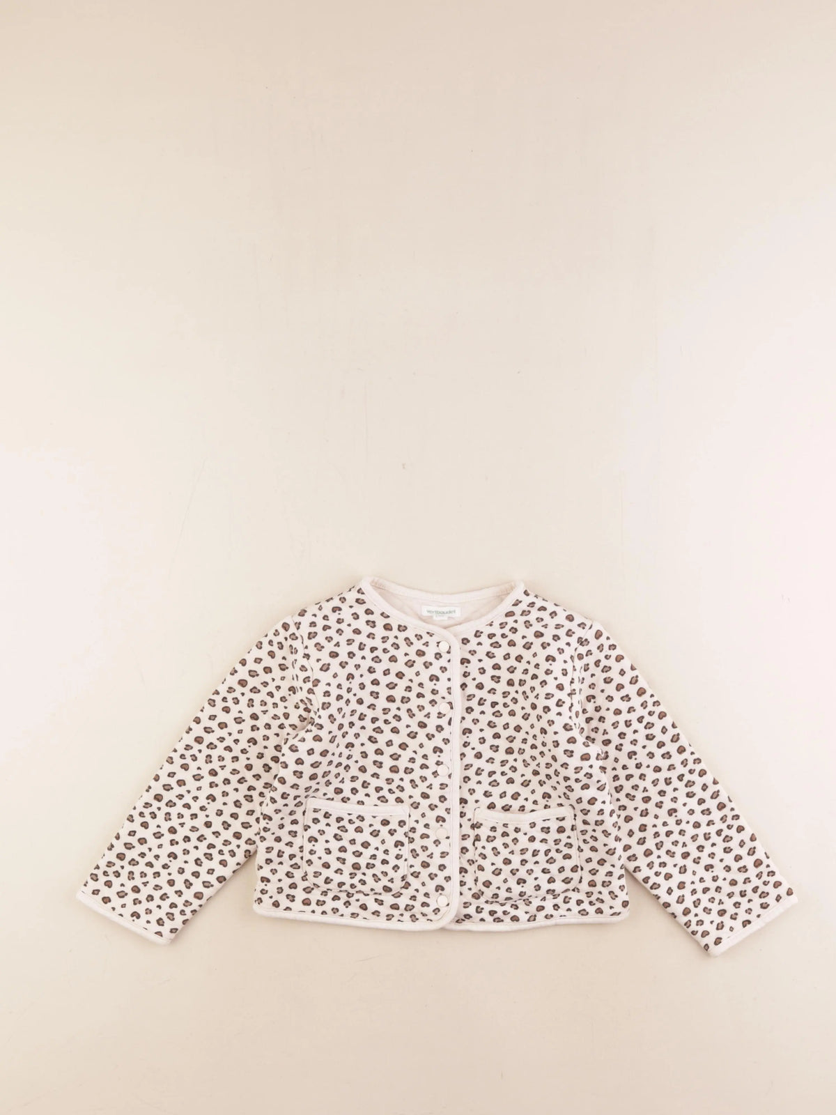 Vertbaudet - veste beige - 5 ans
