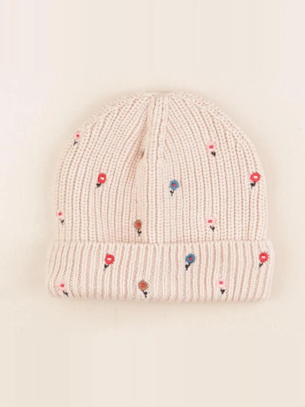 Monoprix - bonnet rose - 2/6 ans