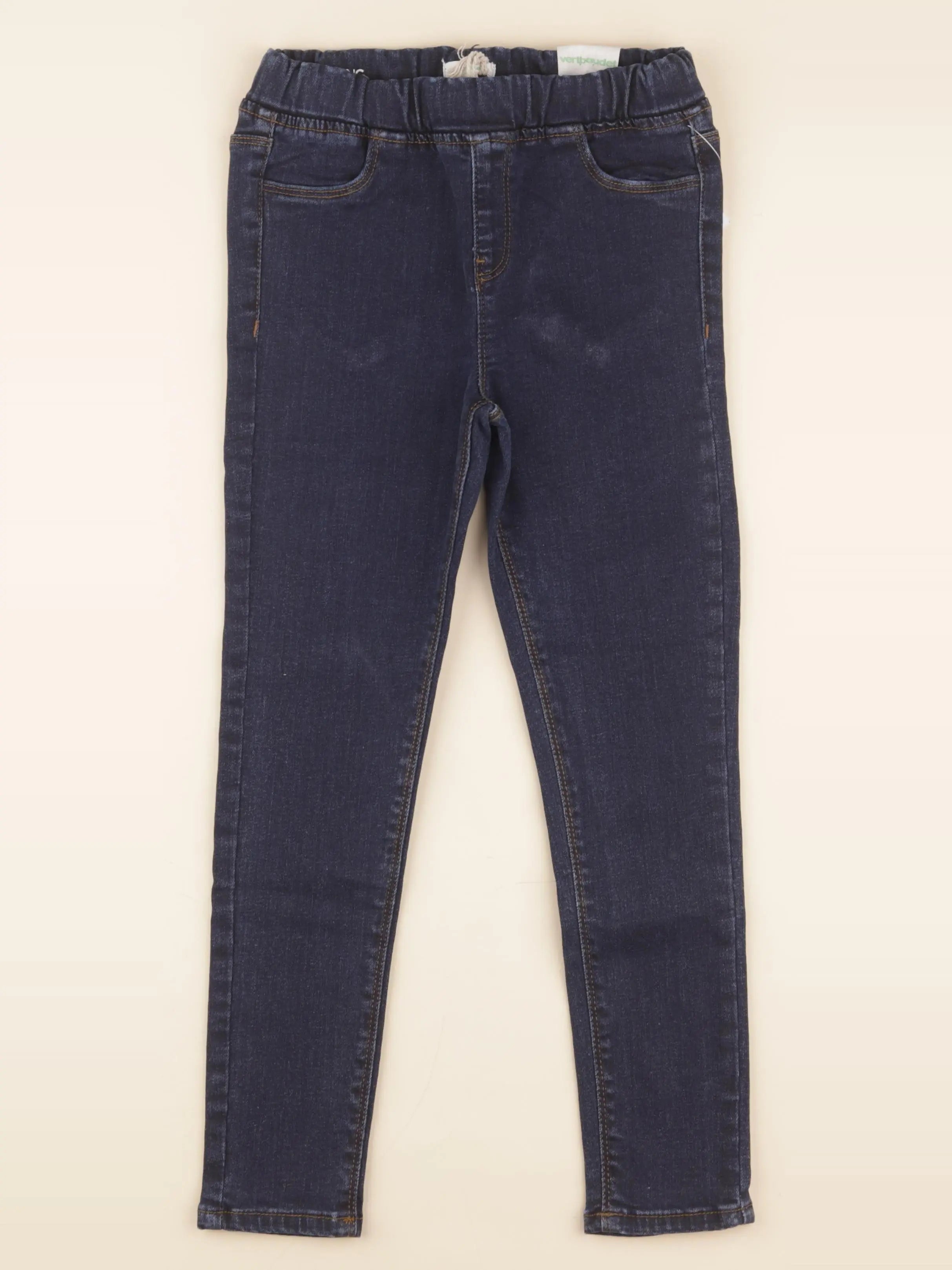 Vertbaudet - jegging bleu - 8 ans