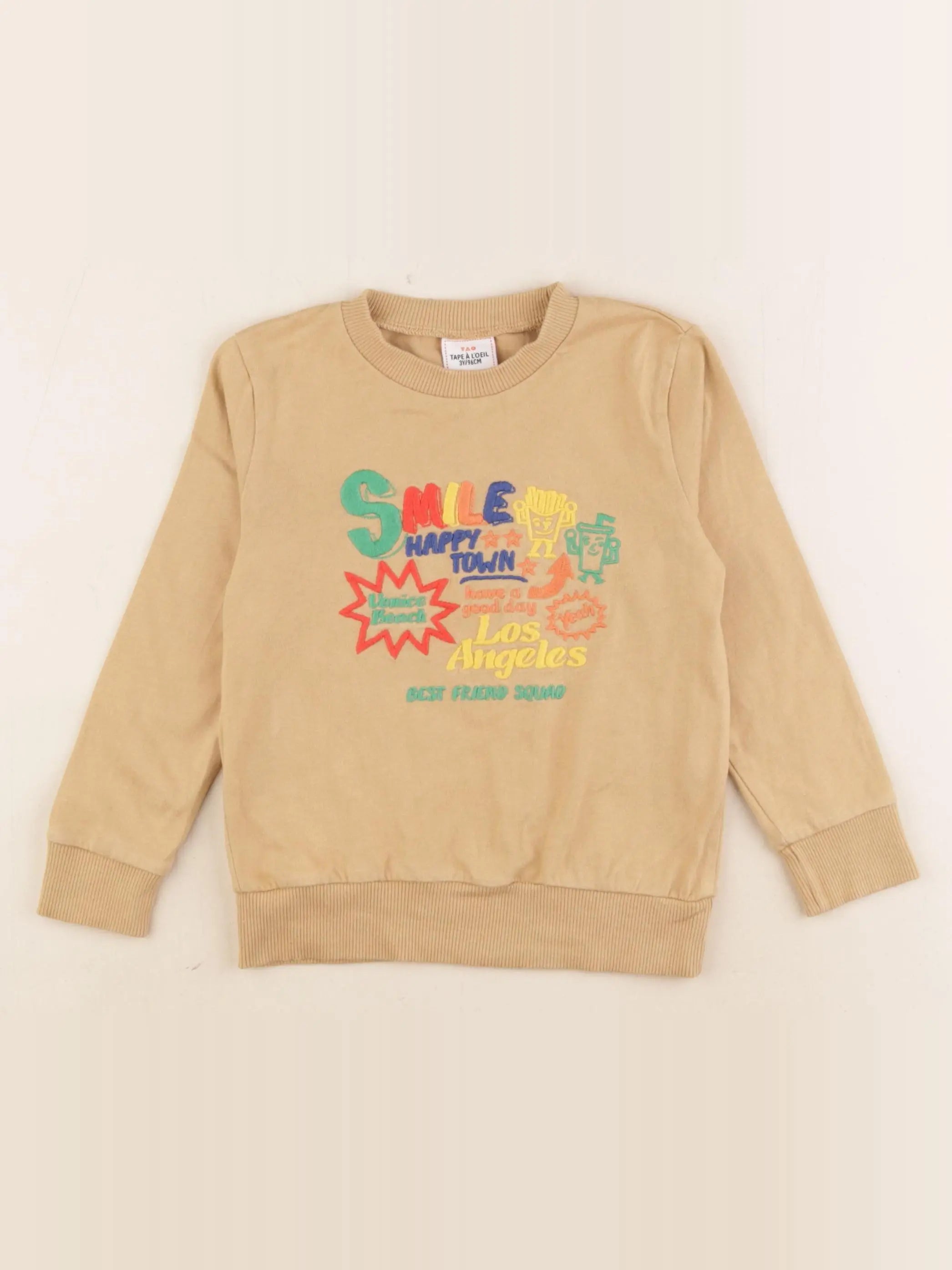 Tape à l'oeil - tee-shirt beige - 3 ans