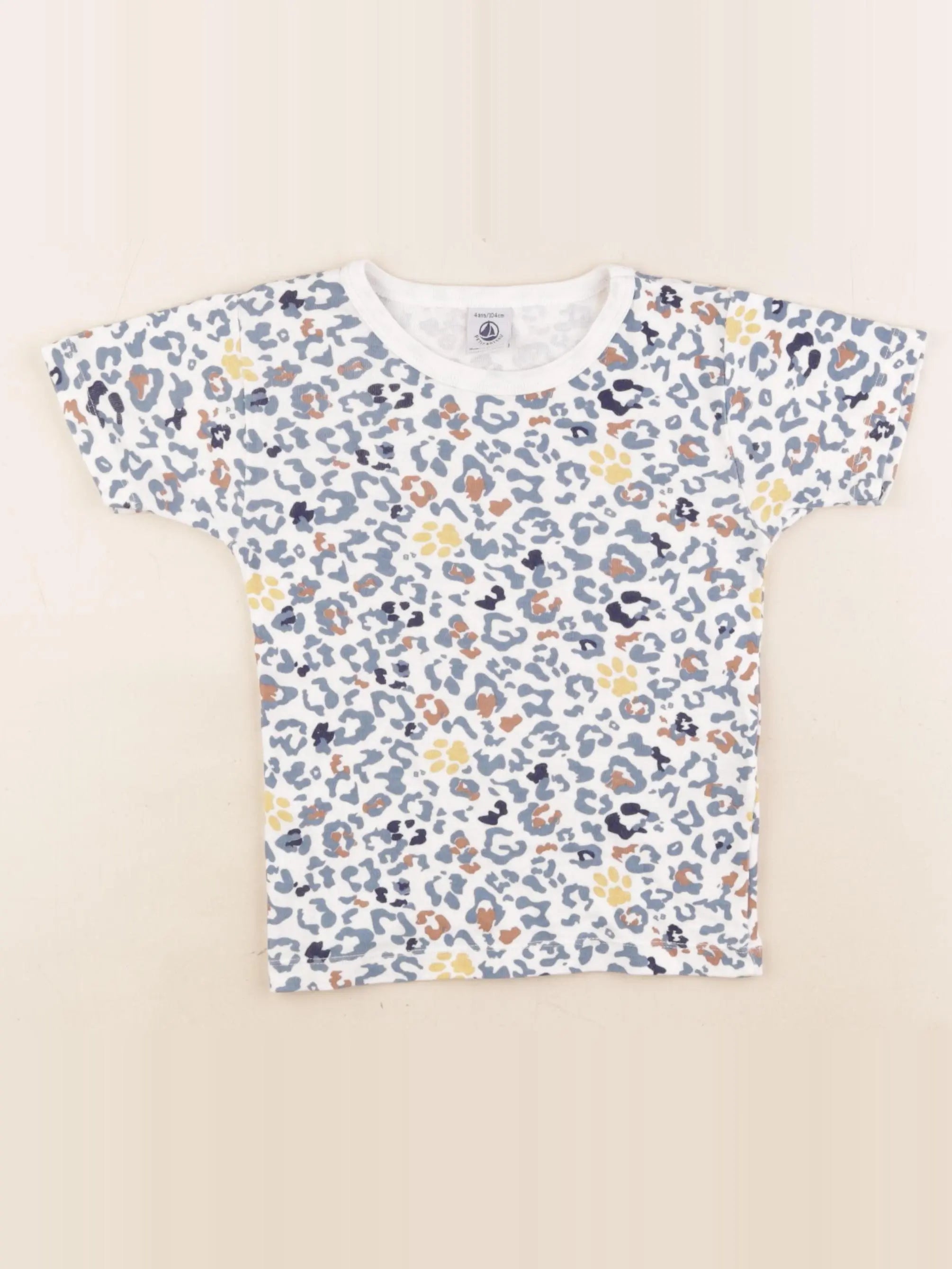Petit Bateau - maillot de corps multicolore - 4 ans