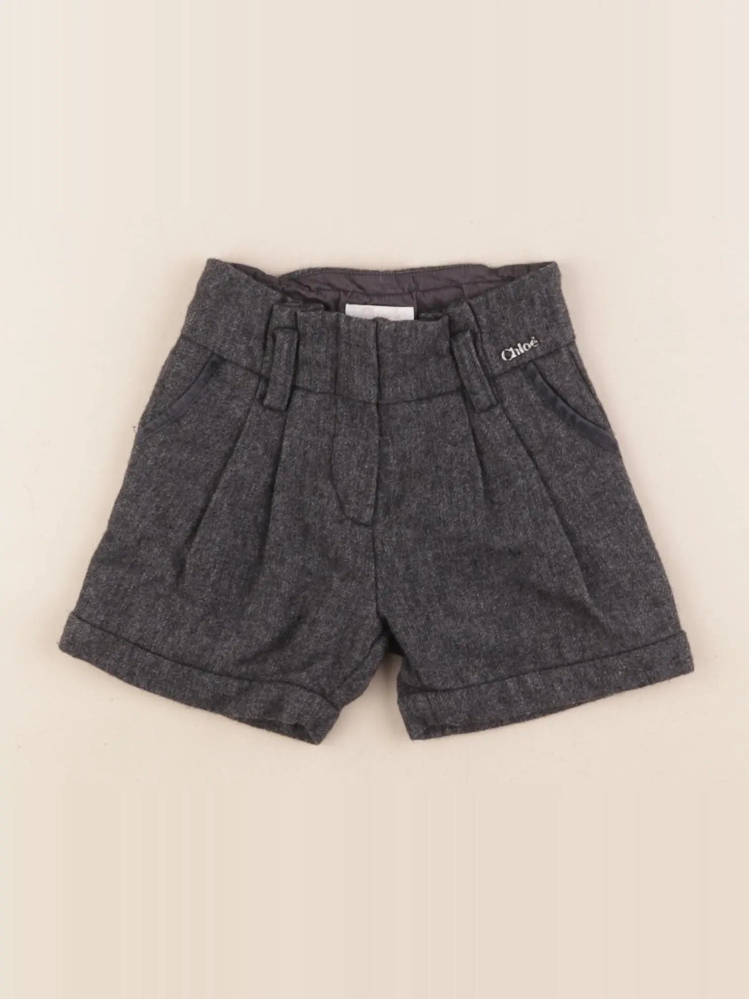 Chloé - short gris - 6 mois