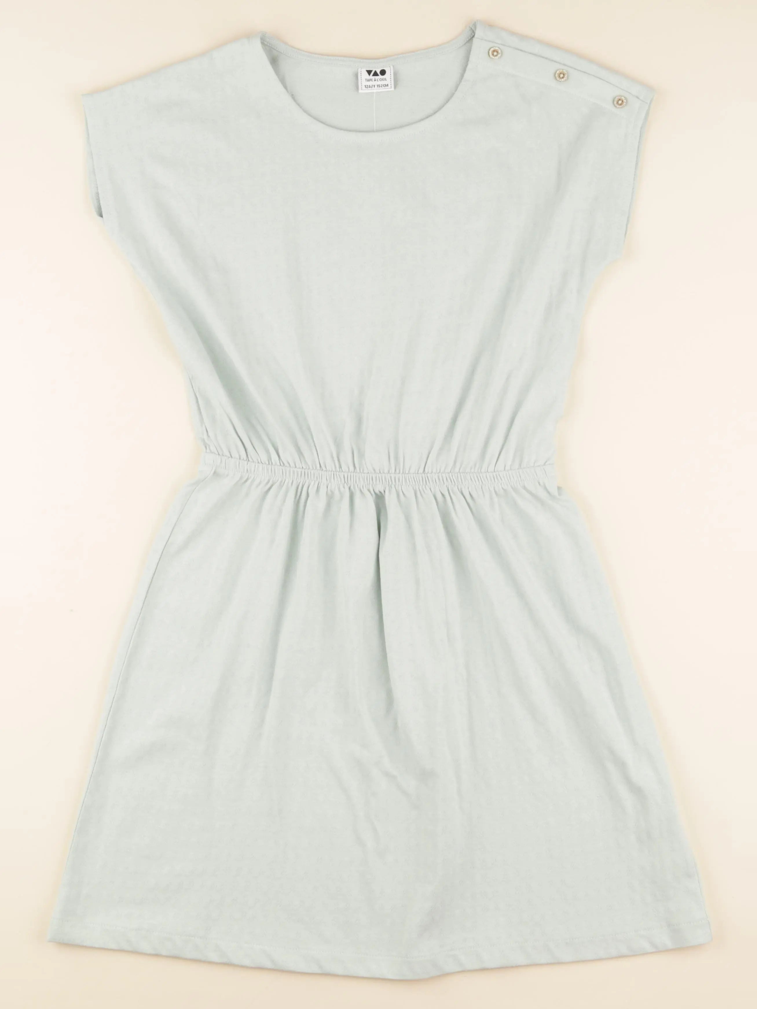 Tape à l'oeil - robe vert - 12 ans