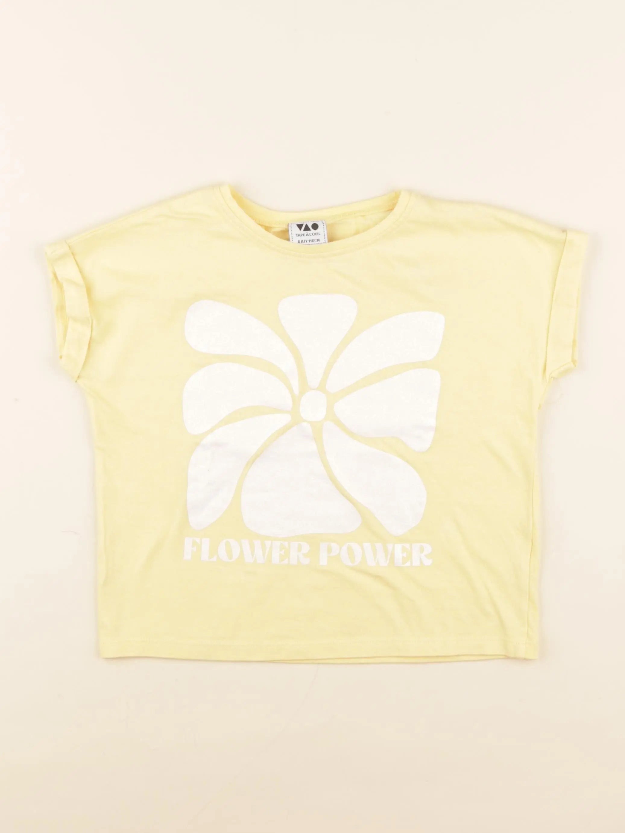 Tape à l'oeil - tee-shirt jaune - 12 ans
