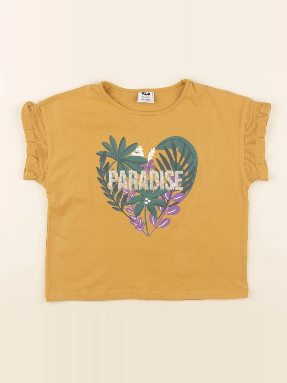 Tape à l'oeil - tee-shirt jaune - 12 ans