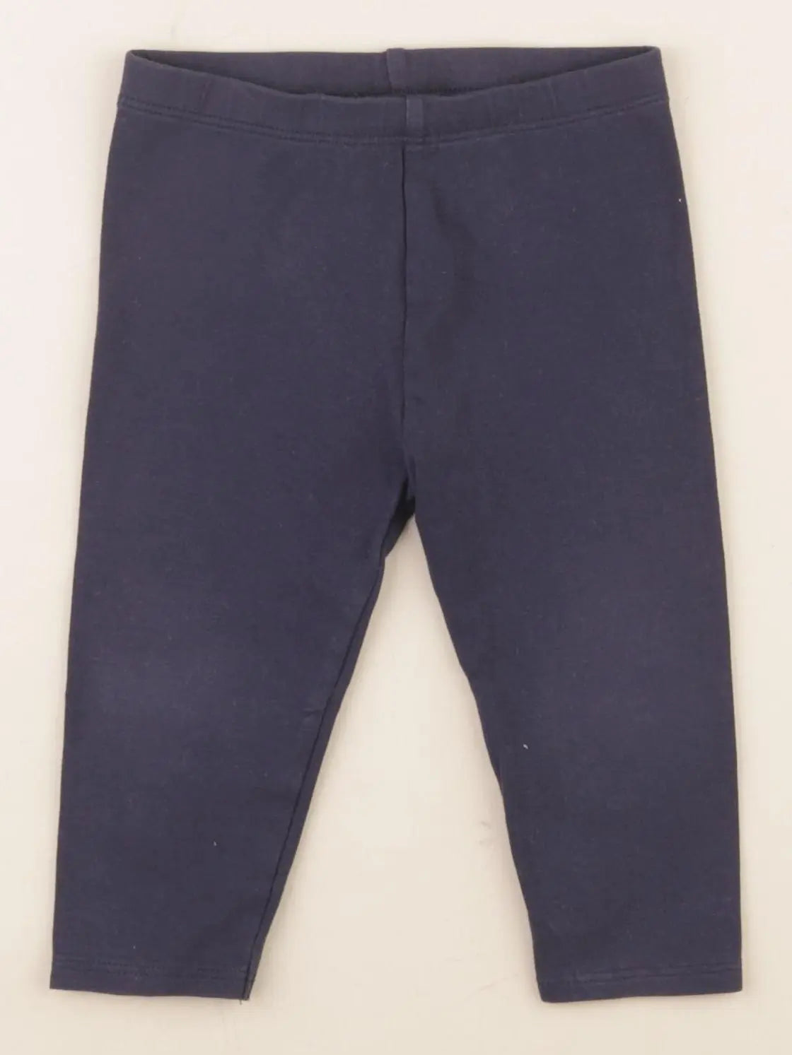 Vertbaudet - legging bleu - 12 mois