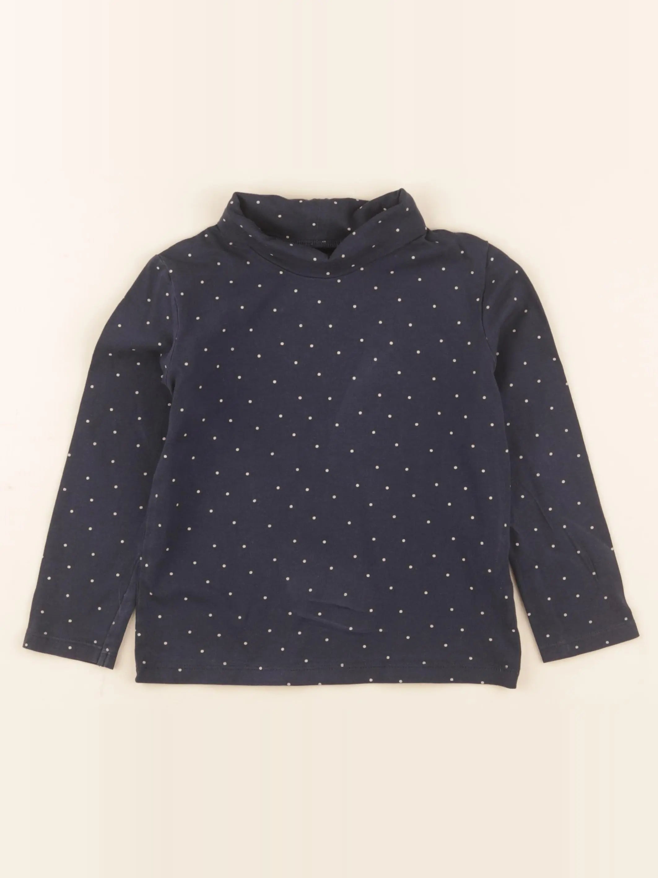 Vertbaudet - sous-pull bleu - 4 ans